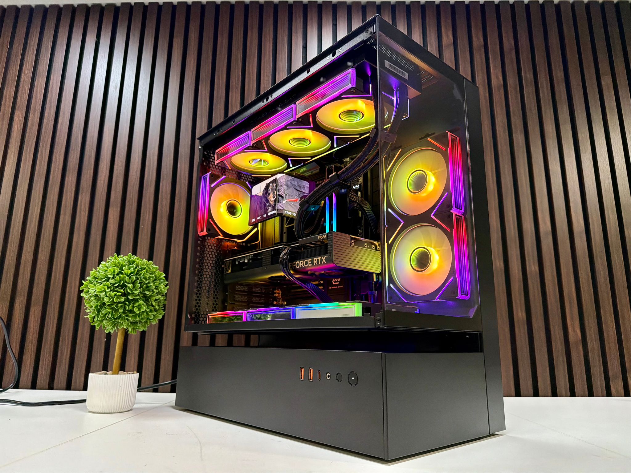 RTX 4080 Super | Ryzen 9850X3D | 64GB DDR5 | 2TB M.2 | 1200 Watt Gold PSU | LCD AIO
