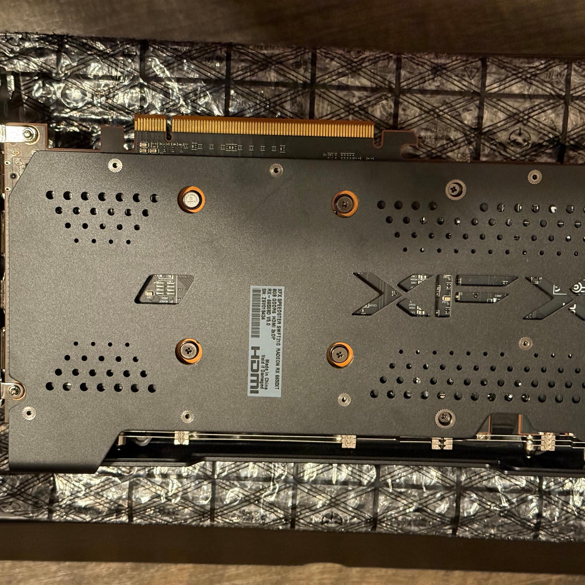 Used w/box - XFX Speedster Swift 210 AMD Radeon RX 6650 XT 8GB DDR6 Graphics Card