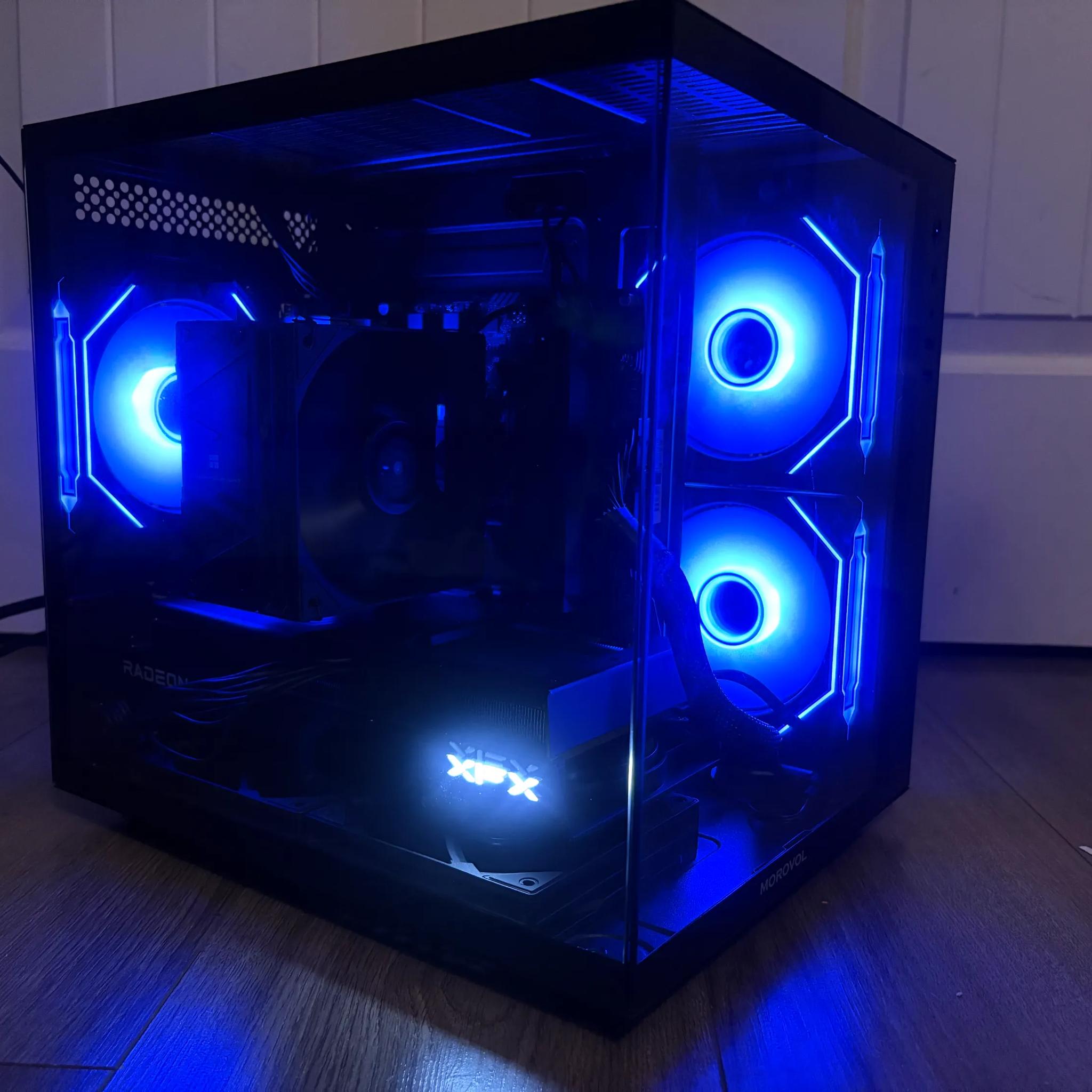 1440 Ultra Gaming PC!!! Ryzen 5 9600x RX 9060 XT 16GB ARGB