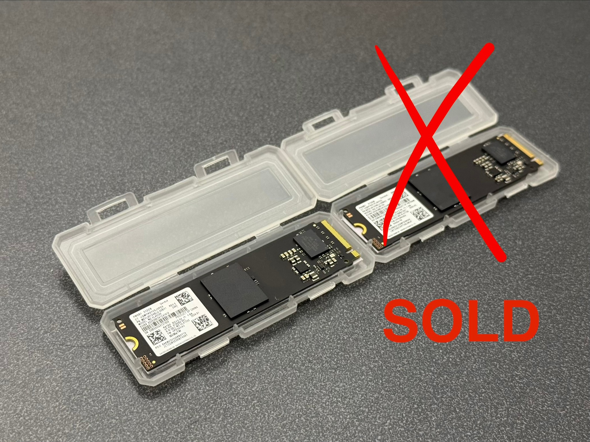 Samsung 512GB Gen 4 NVMe M.2 SSD