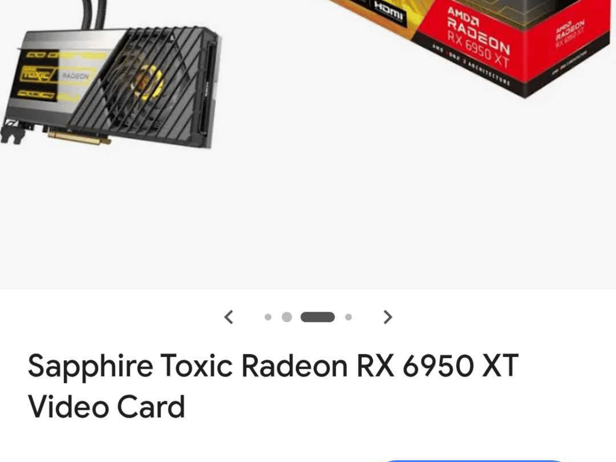 Sapphire TOXIC Limited Edition Radeon RX 6950 XT