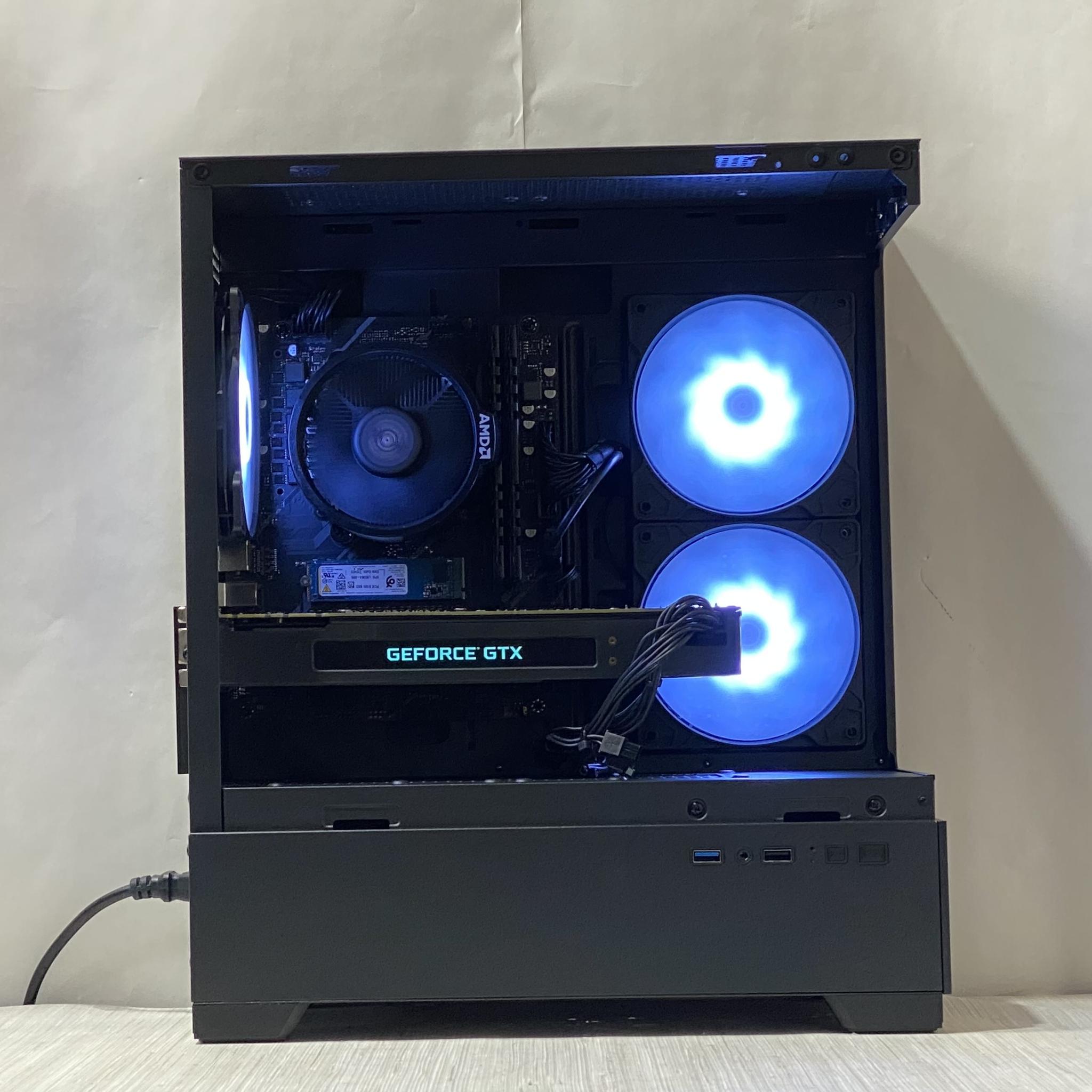 GTX 1070, Ryzen 5 2600, 16GB DDR4, 512GB NVMe SSD, WiFi - Budget Gaming PC