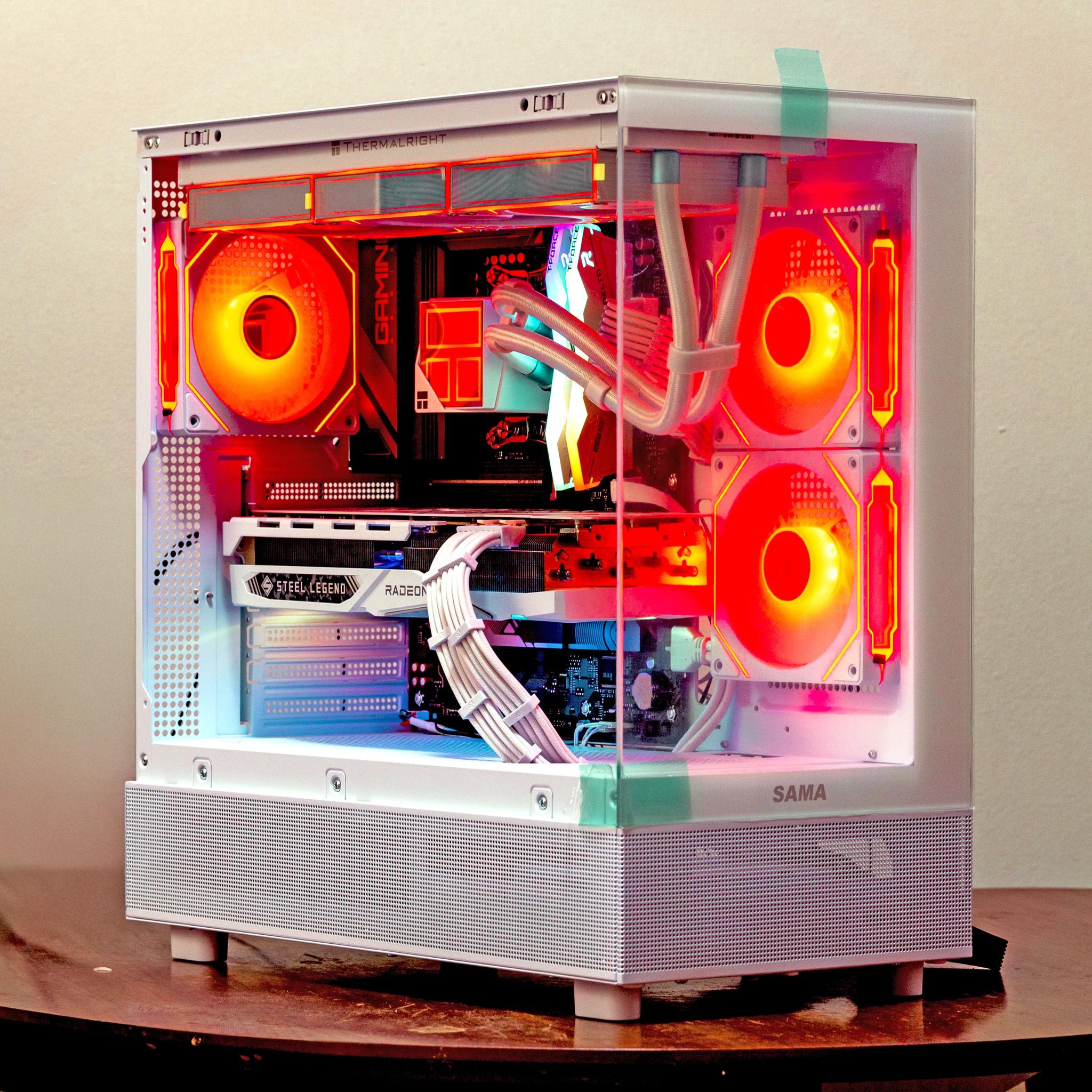 ❄️FROSTBITE❄️ RX 7800XT| Ryzen 5 7500F| AM5| 32GB DDR5| 1TB M.2| WiFi| 1440p/4K Streaming & Gaming