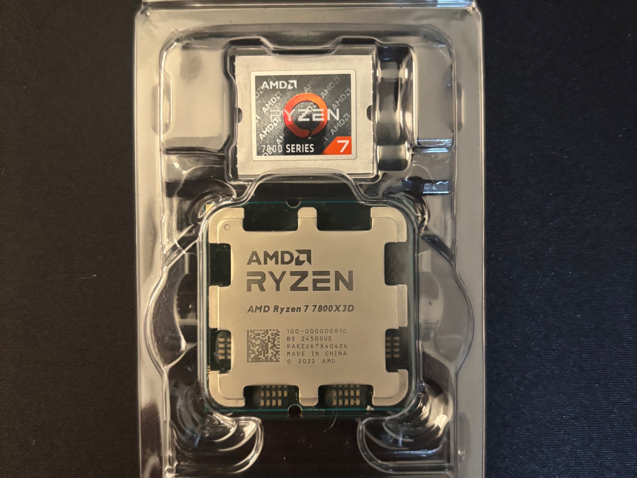 Ryzen 7 7800x3d CPU