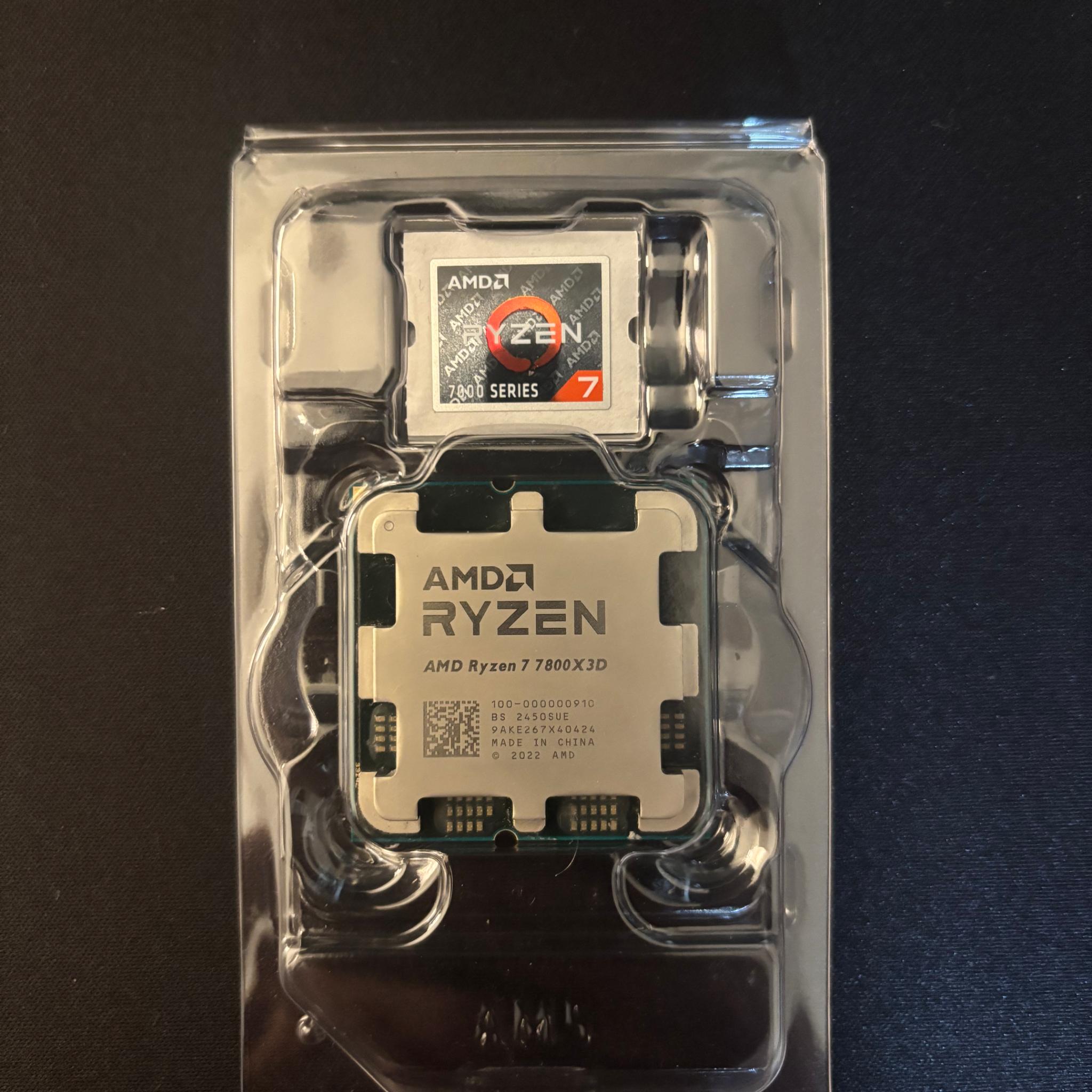 Ryzen 7 7800x3d CPU