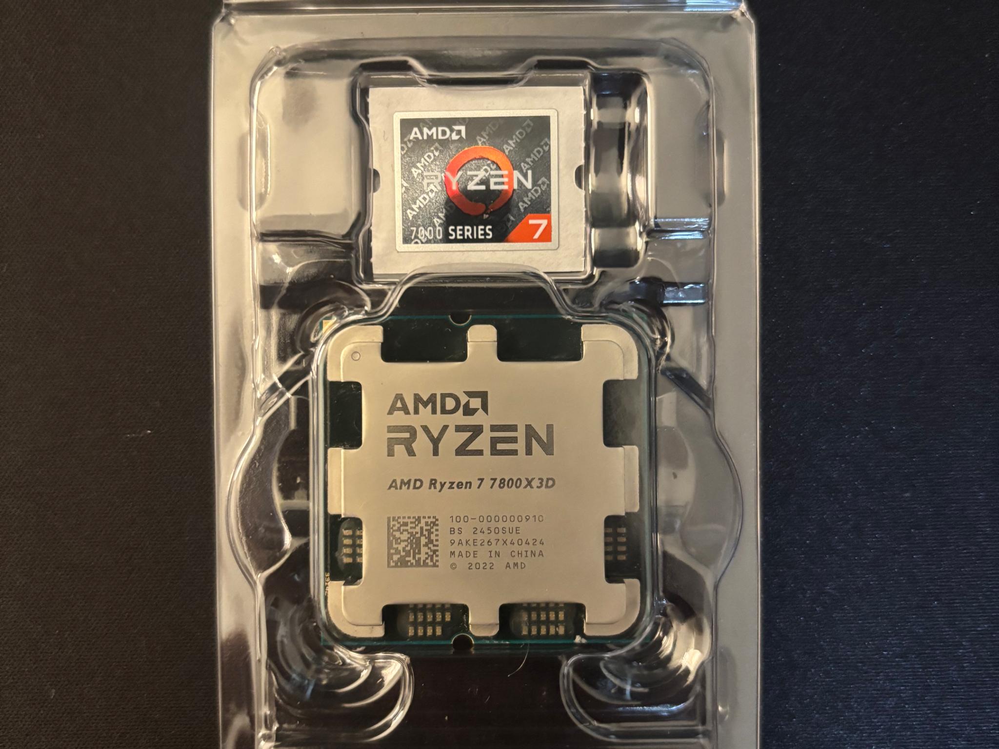Ryzen 7 7800x3d CPU