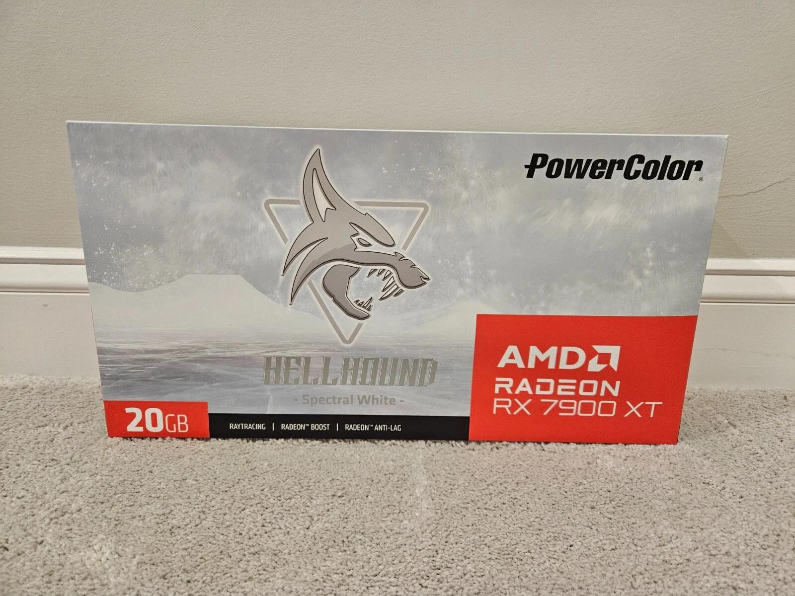PowerColor Hellhound 7900XT (Spectral White