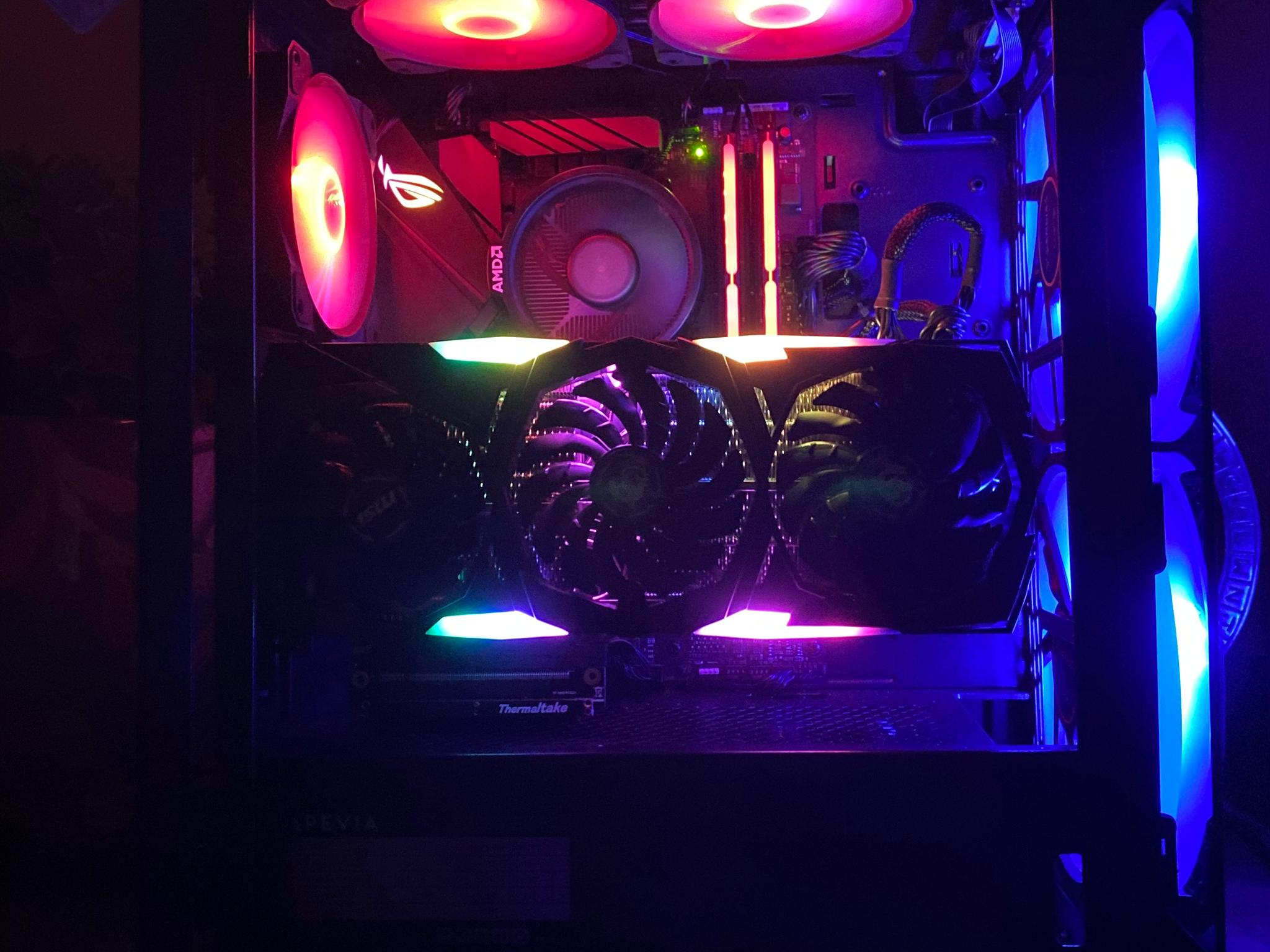 青い稲妻⚡| Ryzen 5 | RTX2080Super| 32GB RGB RAM| 1TB NVMe M.2 SSD| Windows 11 Pro