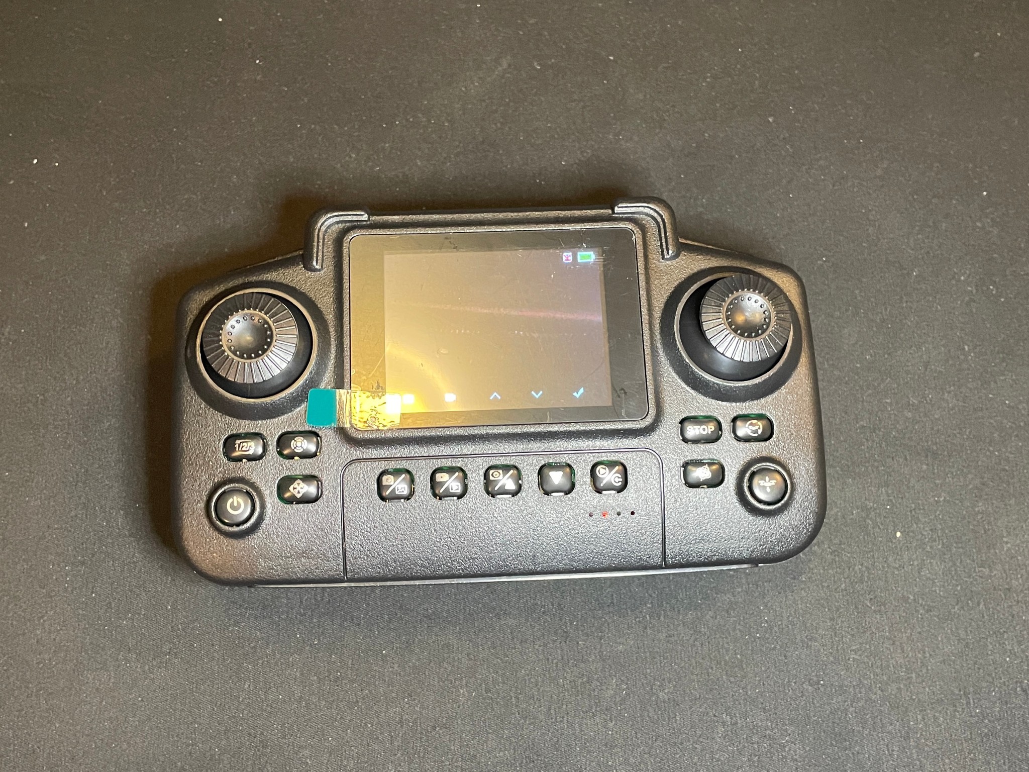 4k Dual Camera Drone With Built In Screen Controller And Accessories