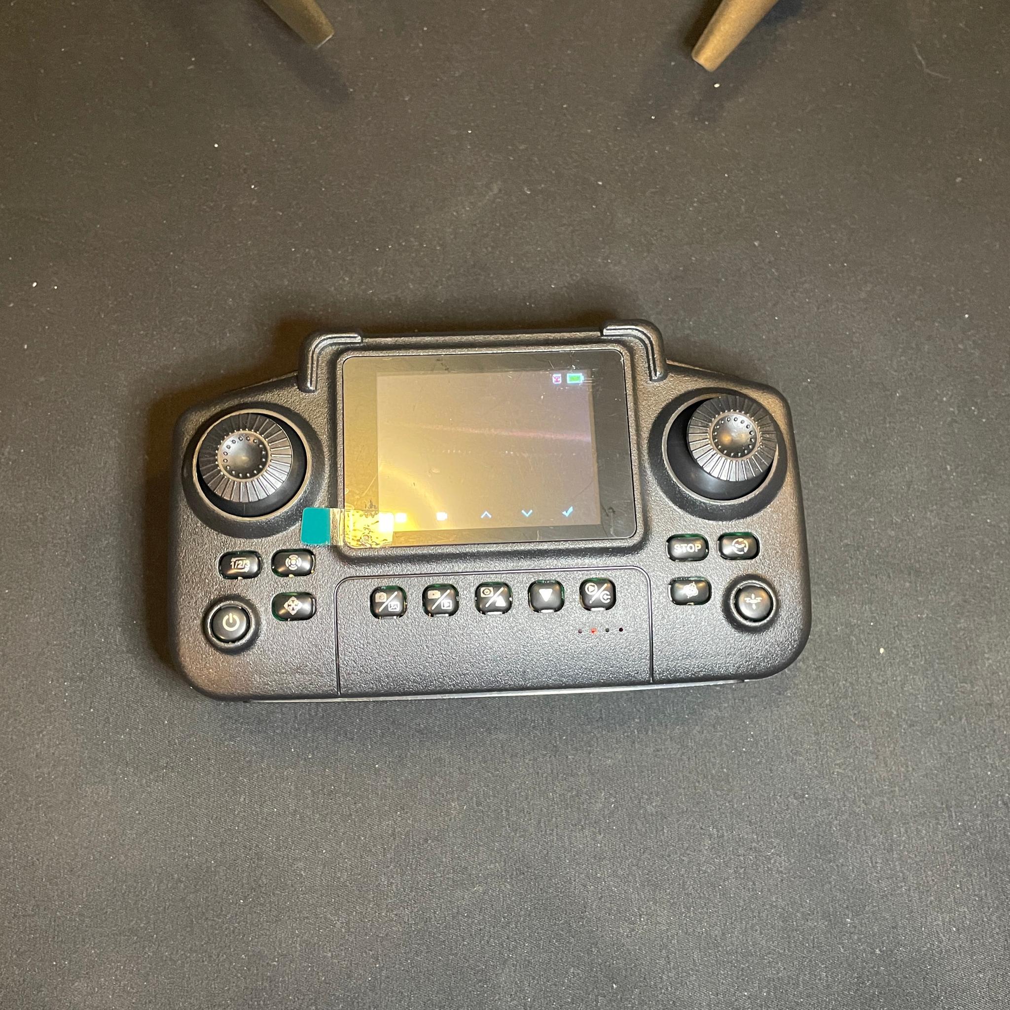 4k Dual Camera Drone With Built In Screen Controller And Accessories