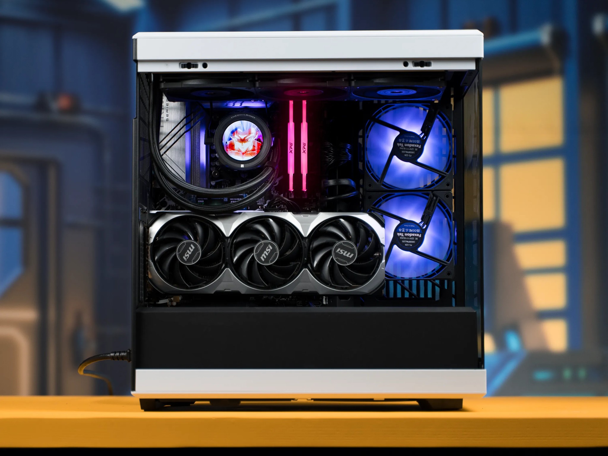 “Lucanus V4” RTX 4070 i5 13600 32GB Windows 11 2TB 4K Powerhouse Gaming PC