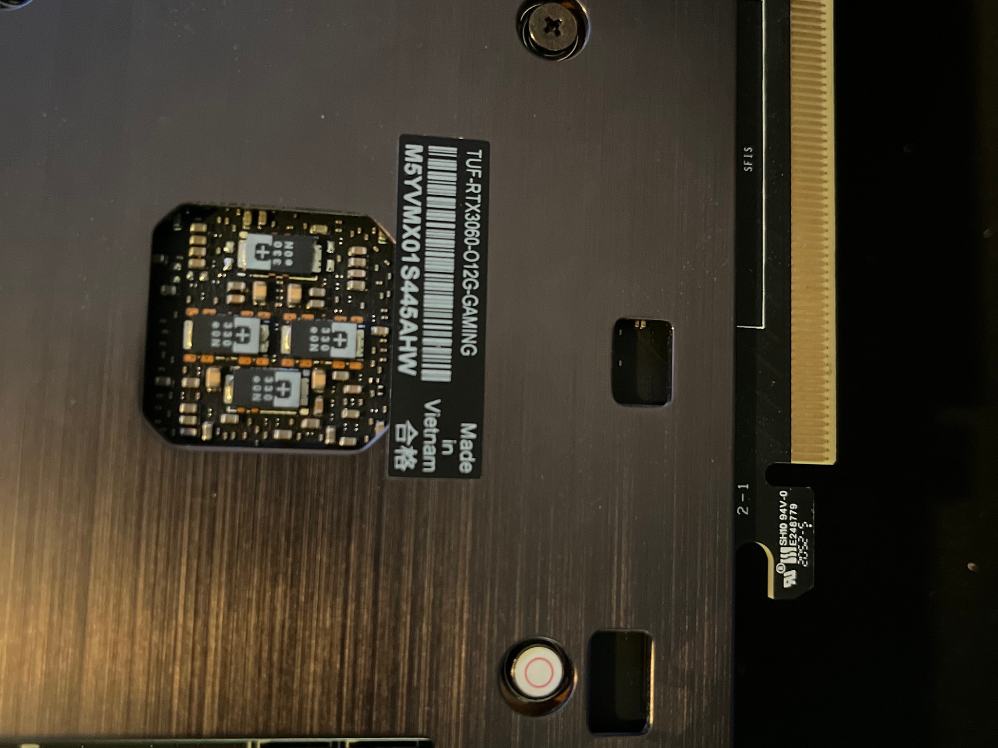 RTX 3060 12gb ASUS TUF GAMING