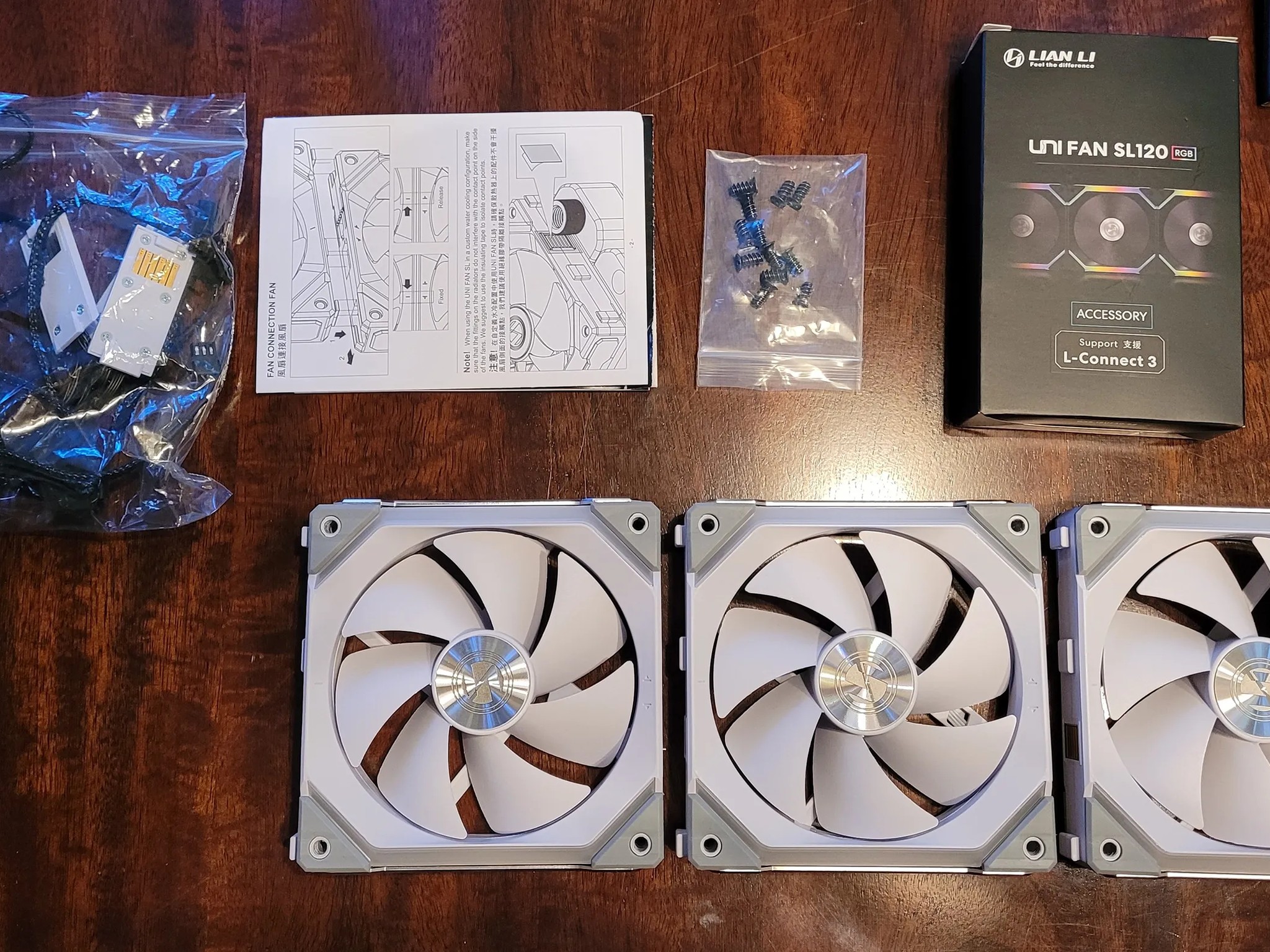 Lian Li UNI Fan SL120 (3-pack) (120mm)