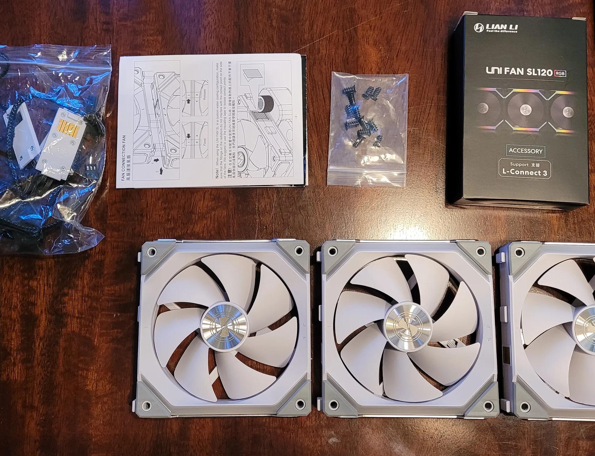 Lian Li UNI Fan SL120 (3-pack) (120mm)
