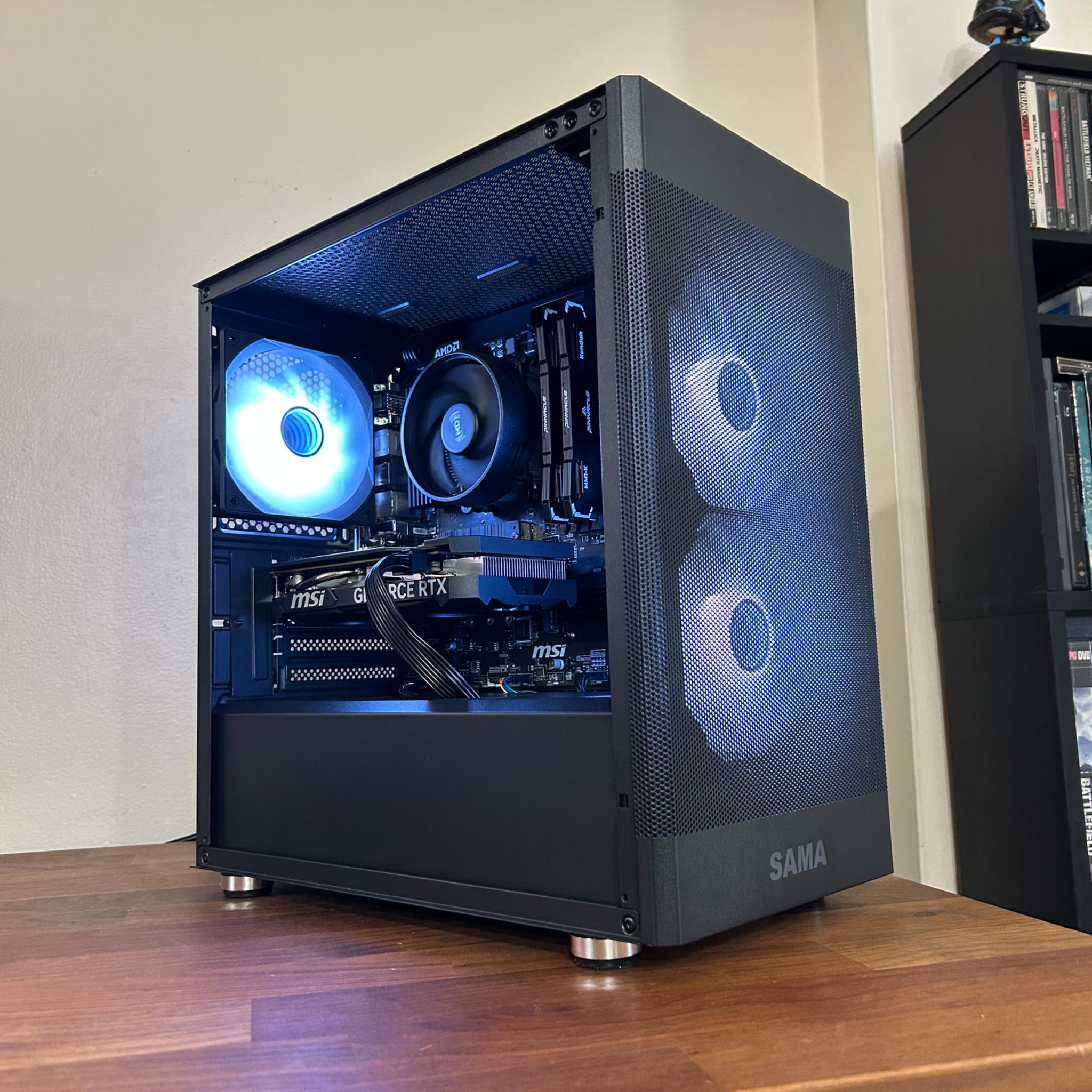 RTX 4060 | Ryzen 5 5500 | 1TB SSD | 16GB DDR4 | The Sentry RTX