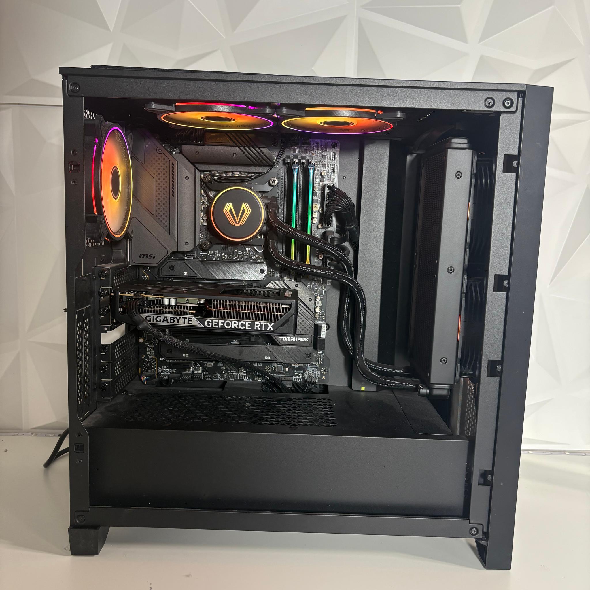 RGB Gaming PC - Intel Core i7 12700F, RTX 5060 8GB, 16GB DDR4 Ram