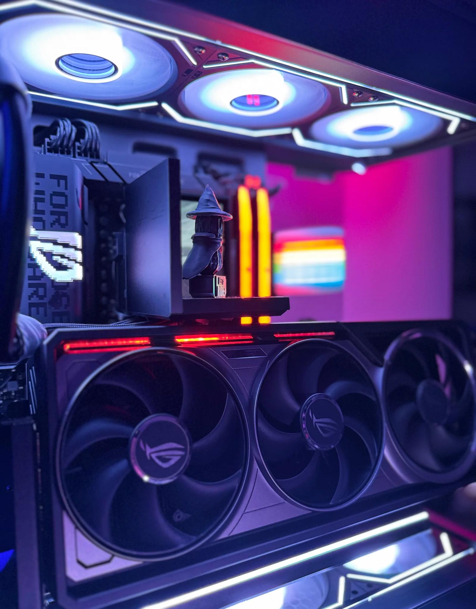 Custom Gaming PC RTX 5080 Ryzen 7 9850X3D 96GB DDR5 2TB SSD Windows 11 Pro  Copy title