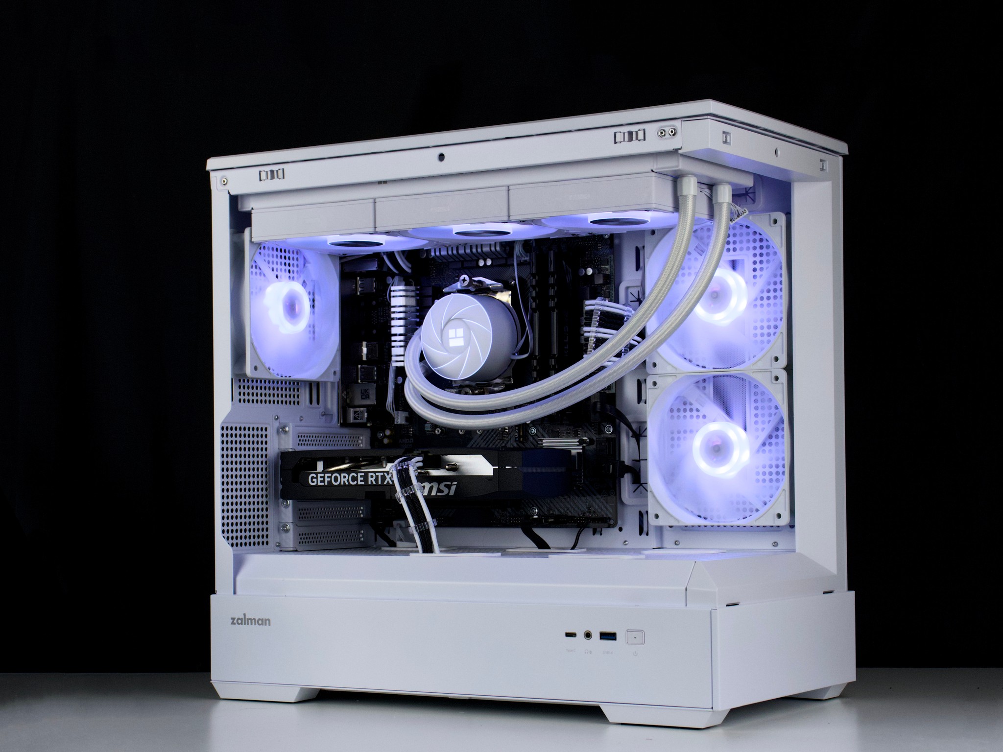 🧊❄️🧊 White Gaming PC – RTX 5060 TI, Ryzen 7 5700X, 32GB RAM, 1TB SSD - WiFi 🧊❄️🧊