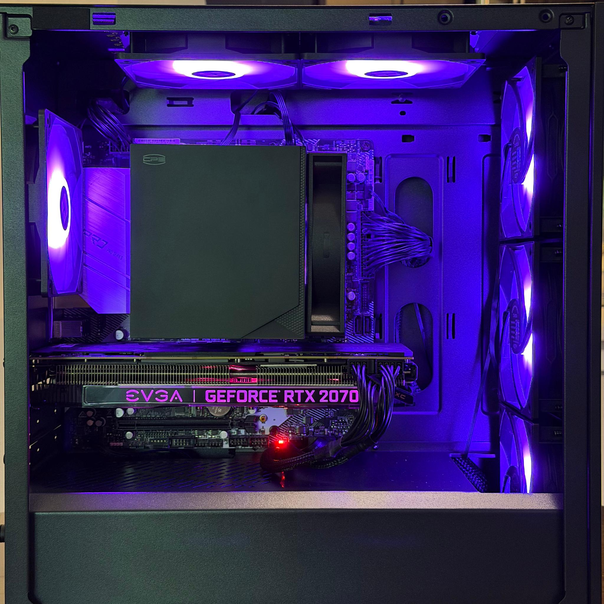 Mid-Range Gaming PC – Ryzen 7 3800X + RTX 2070 8GB  – 16GB DDR4 - 512GB NVMe SSD