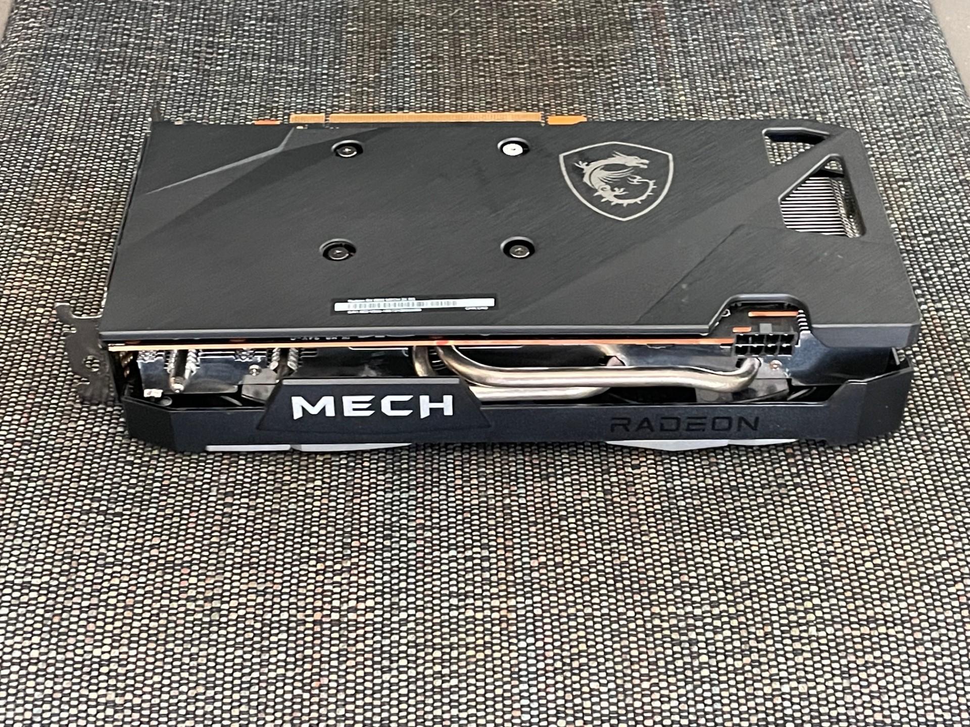 MSI AMD Radeon RX 6600 MECH 2X 8GB GDDR6 Graphics Card, Used.