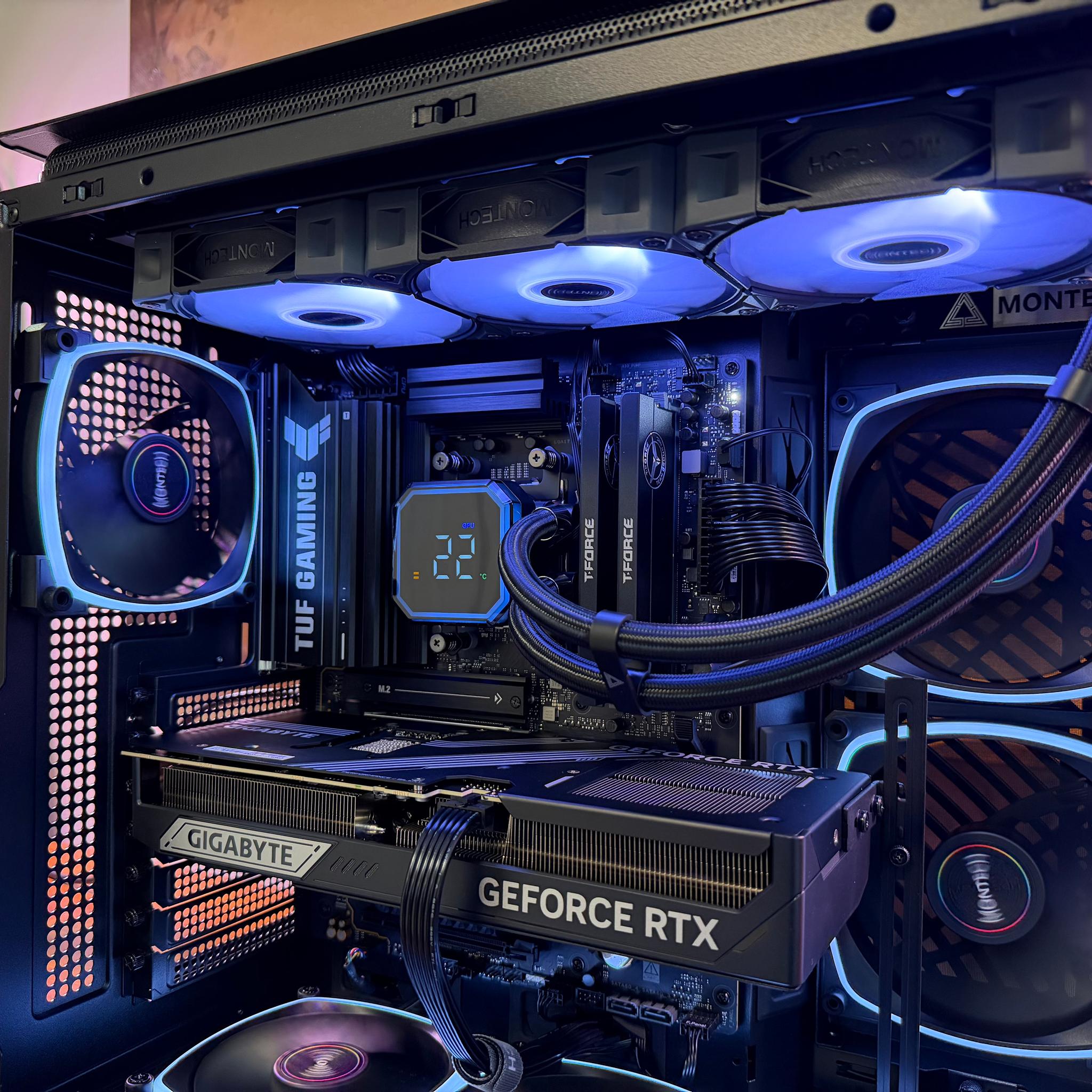 RTX 5080 | 48GB DDR5 | Ryzen 7 9800X3D | 2TB NVMe | 360mm AIO | 1050W Gold