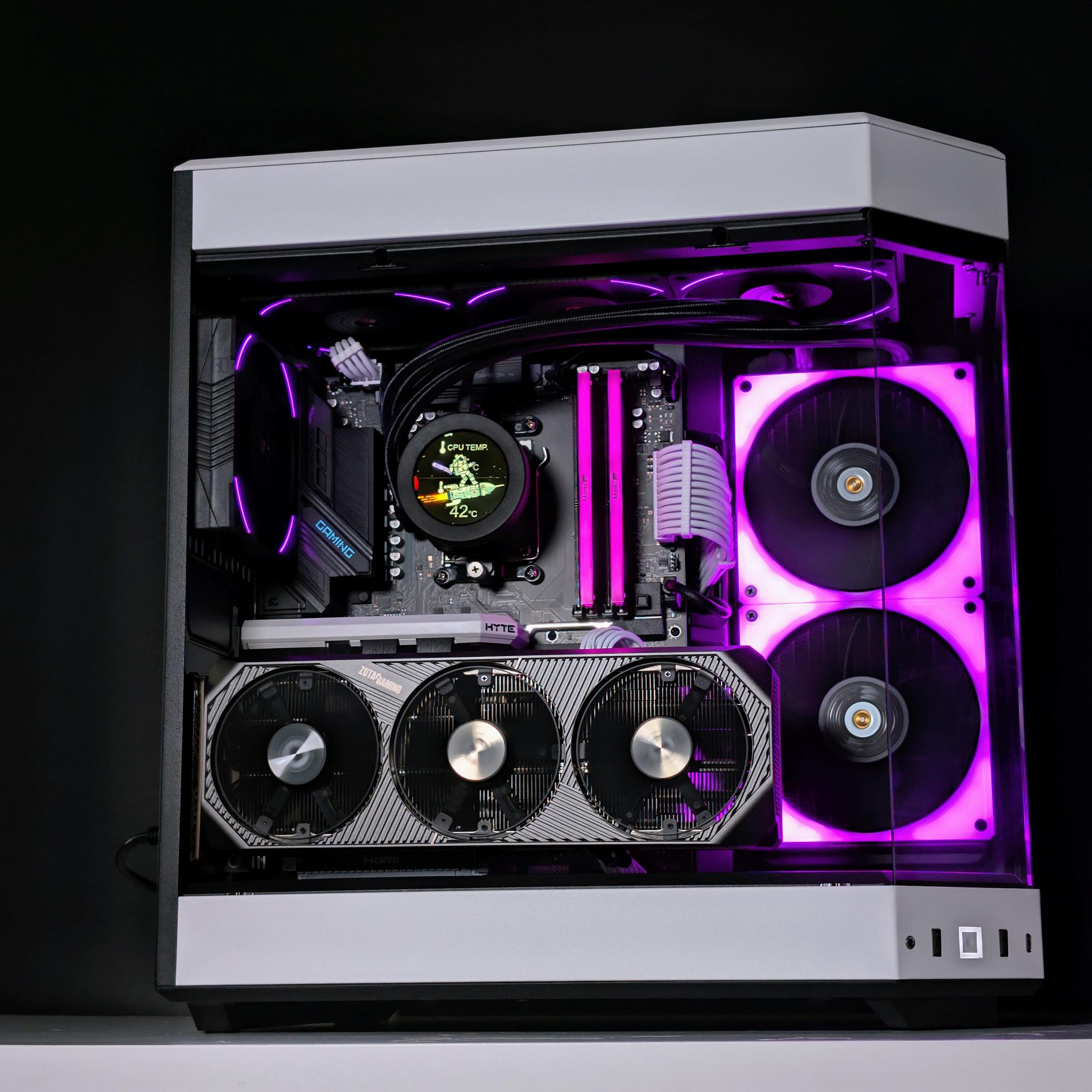 ⏳💲✂️🤍🖤Dream Gaming PC🏆Nvidia RTX 5080 16GB🏆 AMD Ryzen 7 9800X3D 3D V-Cache🏆 32GB DDR5🏆5TB SSD