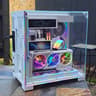 ☃️ High End Whiteout Gaming PC • AMD 9070XT • Ryzen 7 9850X3D • 32GB RAM • 2TB SSD • Plug n' Play