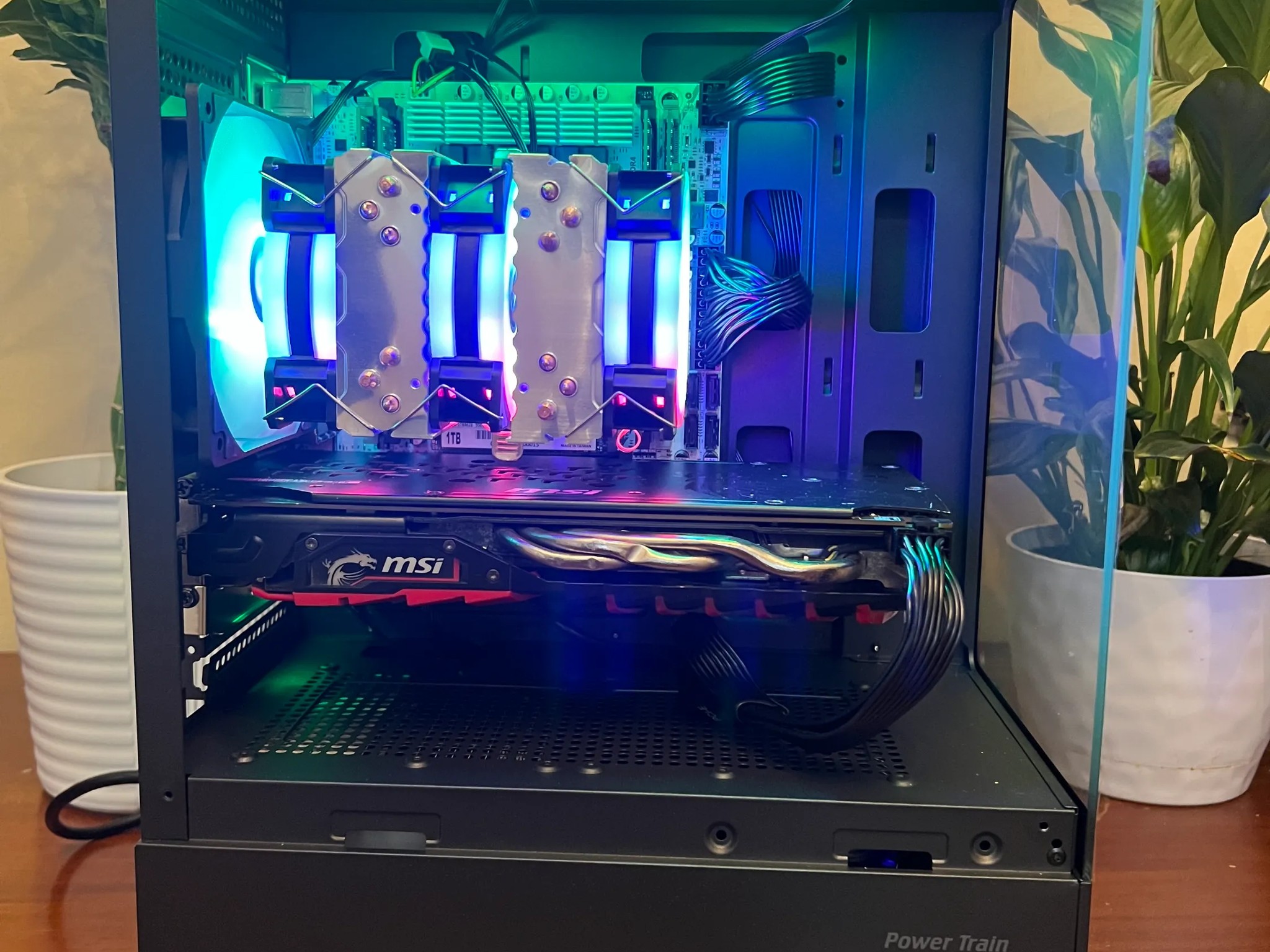 Intel 10 Core Gaming PC RX 580 1tb NVME SSD 32GB RAM WIFi WINDOWS 10 Pro