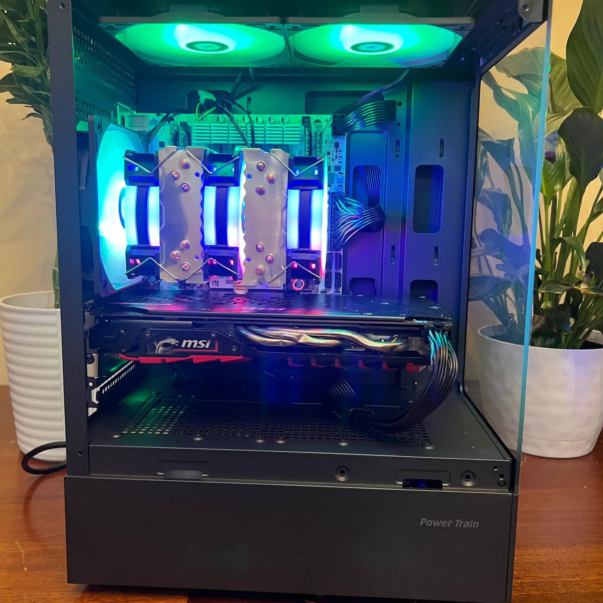Intel 10 Core Gaming PC RX 580 1tb NVME SSD 32GB RAM WIFi WINDOWS 10 Pro
