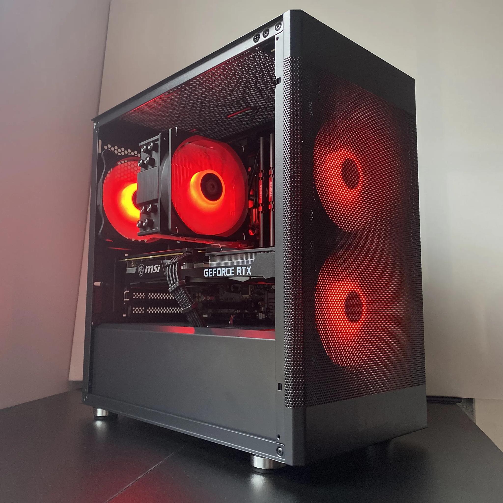 🖤 Stealth 🖤 | RTX 3060 | Intel i5-12400f | 16GB Ram | 1TB SSD | Mid-Range Gaming PC