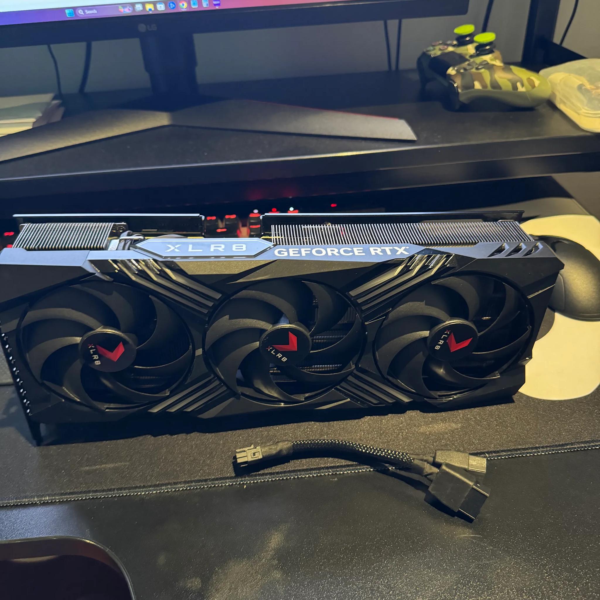 PNY GeForce RTX 4070 Ti 12GB XLR8 Gaming Verto Epic-X RGB Triple Fan Graphics Card DLSS 3