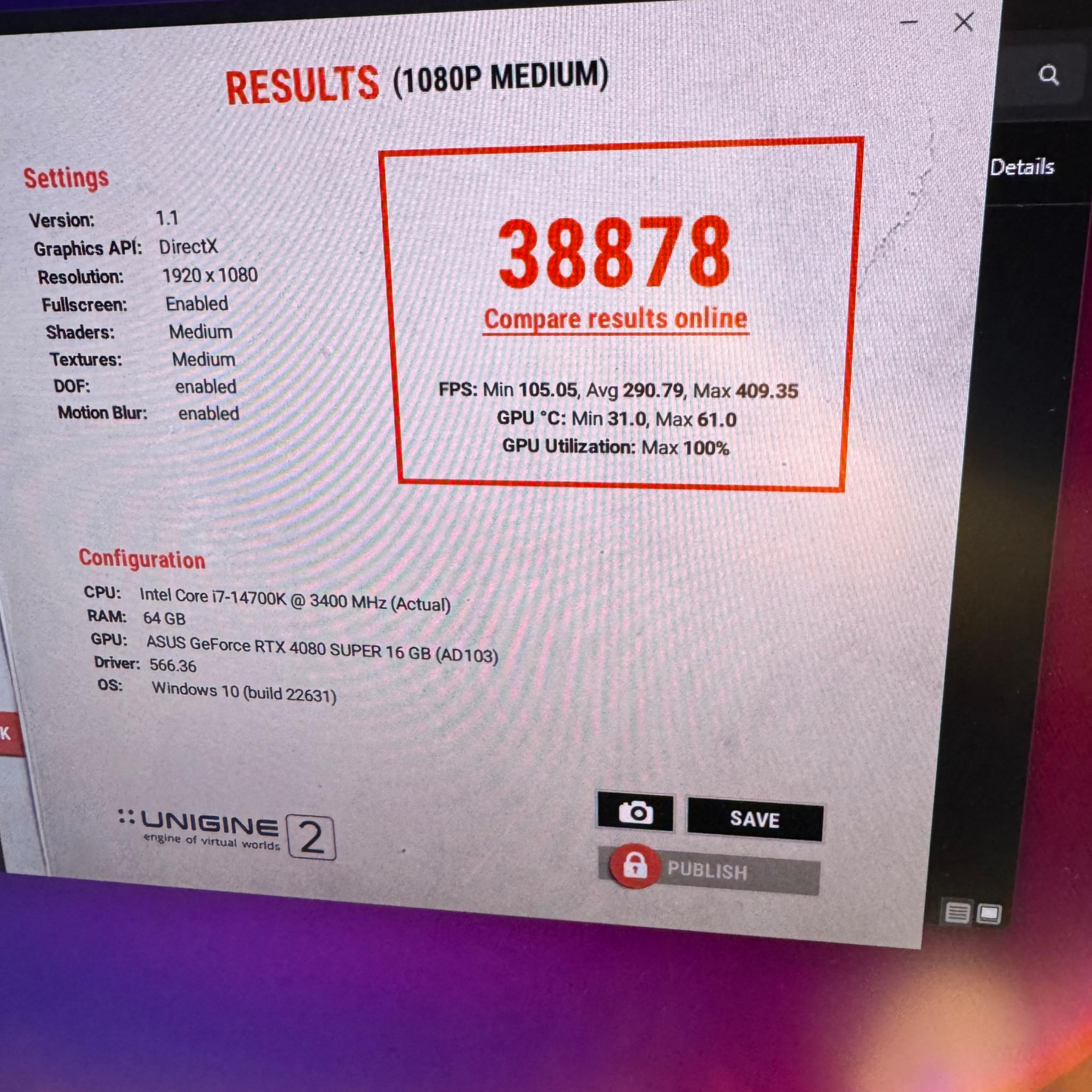 Rtx 4080 super Asus proart