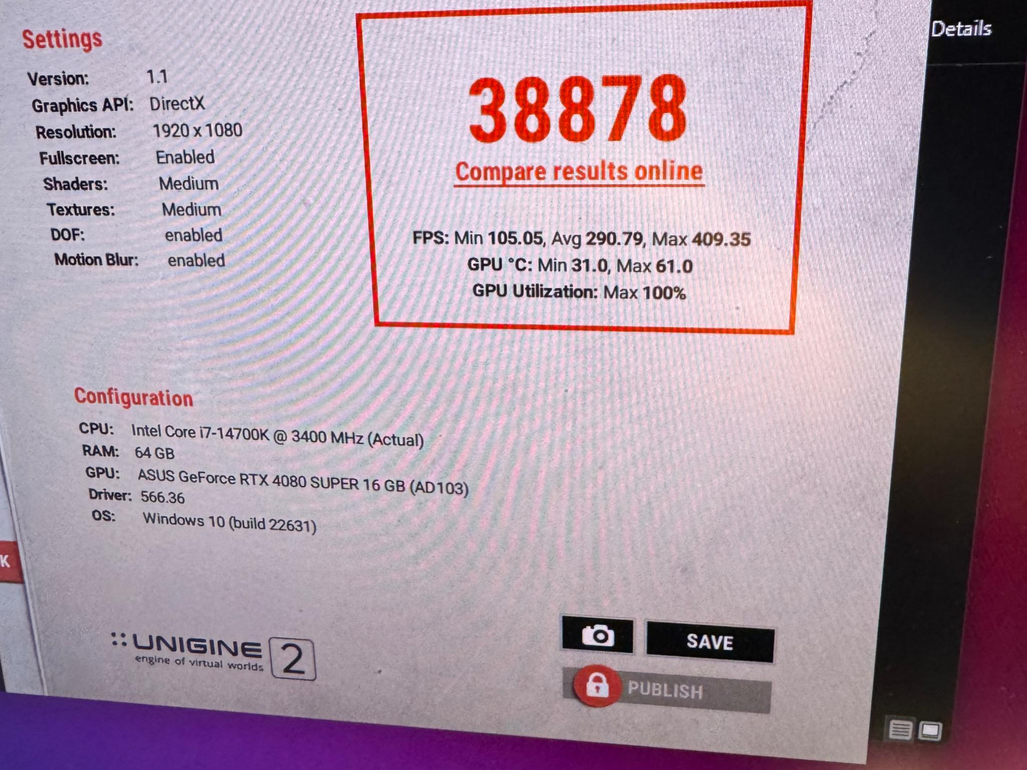 Rtx 4080 super Asus proart