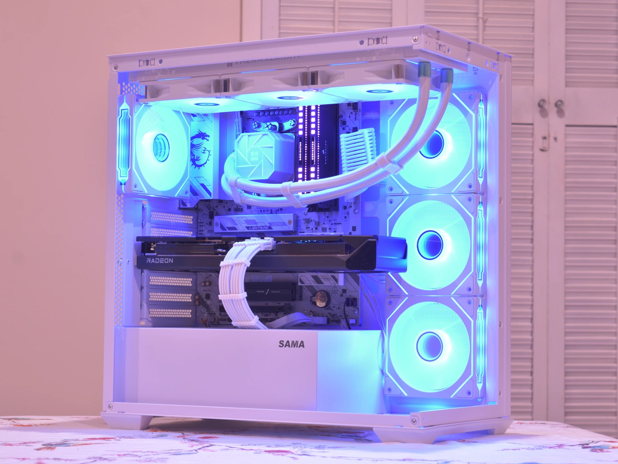 🚀Performance Gamer🚀 Ryzen 7 7800X3D | AMD RX 9070 16GB | 32GB DDR5 | 1TB nVME SSD | White RGB+Wifi