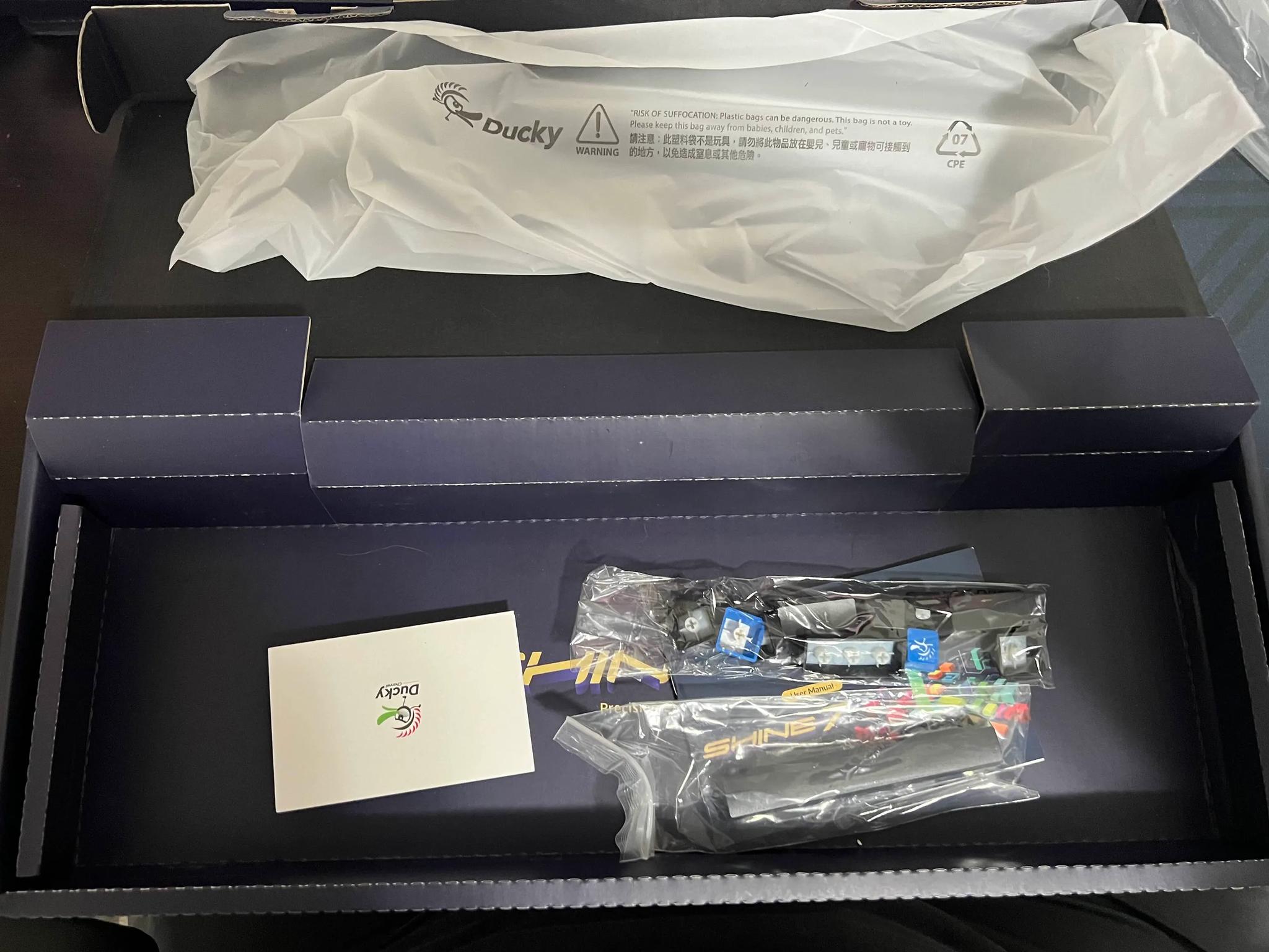 Ducky Shine 7 Gunmetal Keyboard