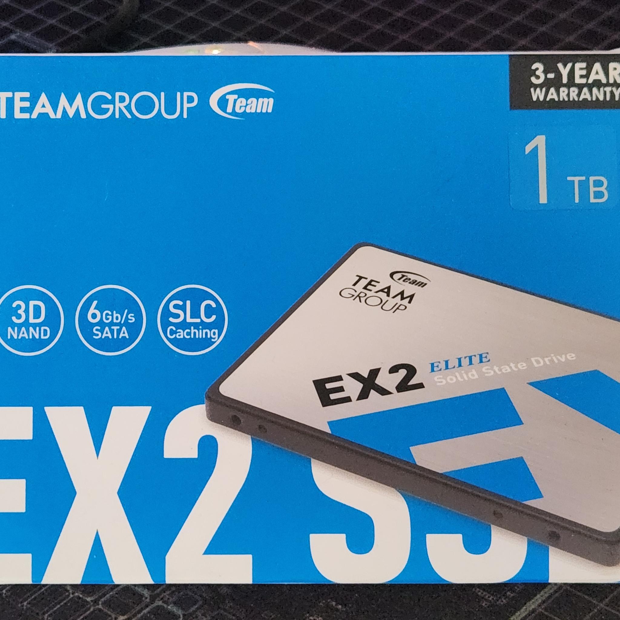 1TB TeamGroup EX2 2.5" SATA SSD  Black Friday Special!!!