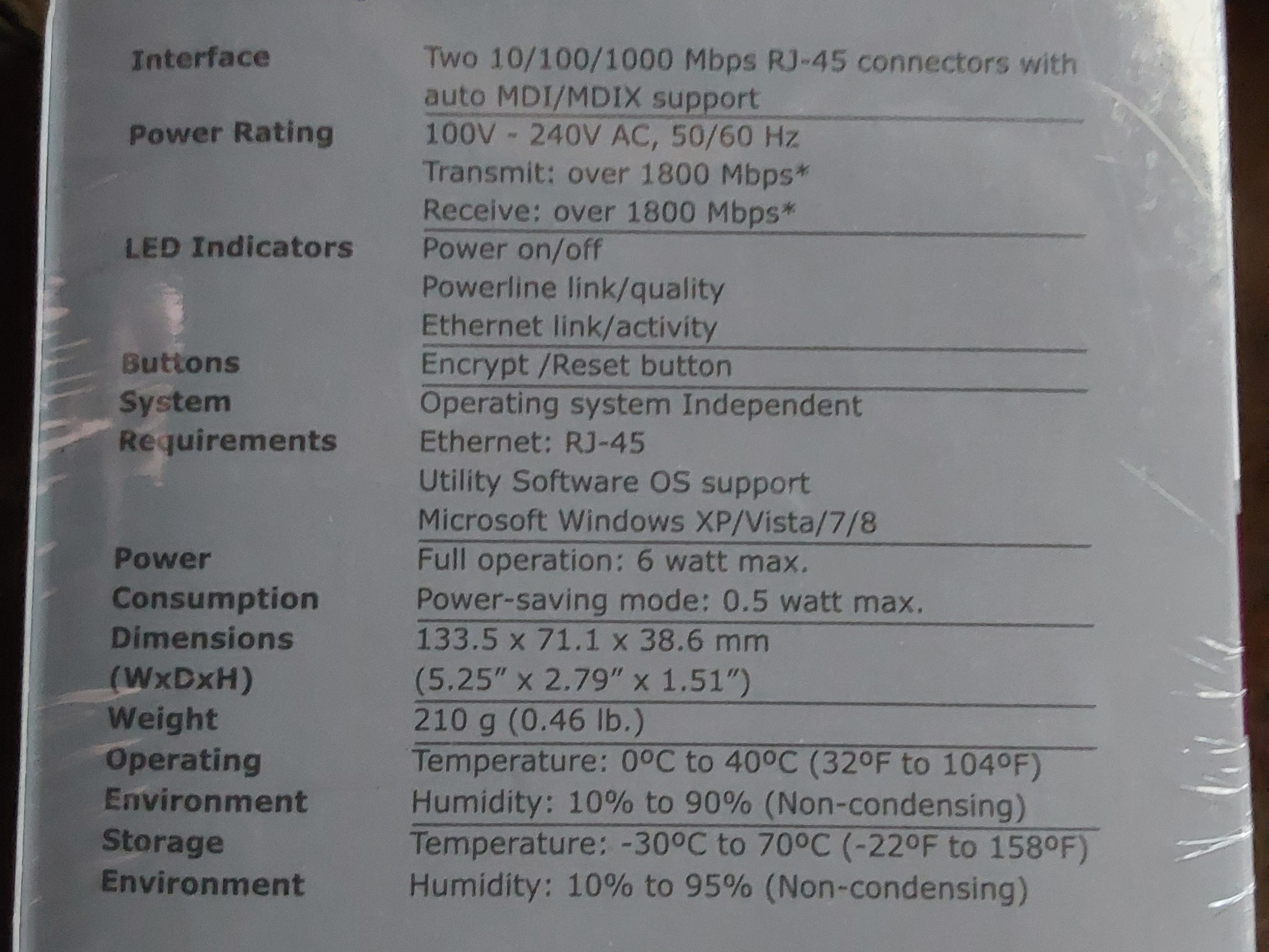 NEW ZyXEL PLA5456 POWERLINE 2-PORT 2000Mbps GIGABIT ETHERNET ADAPTERS
