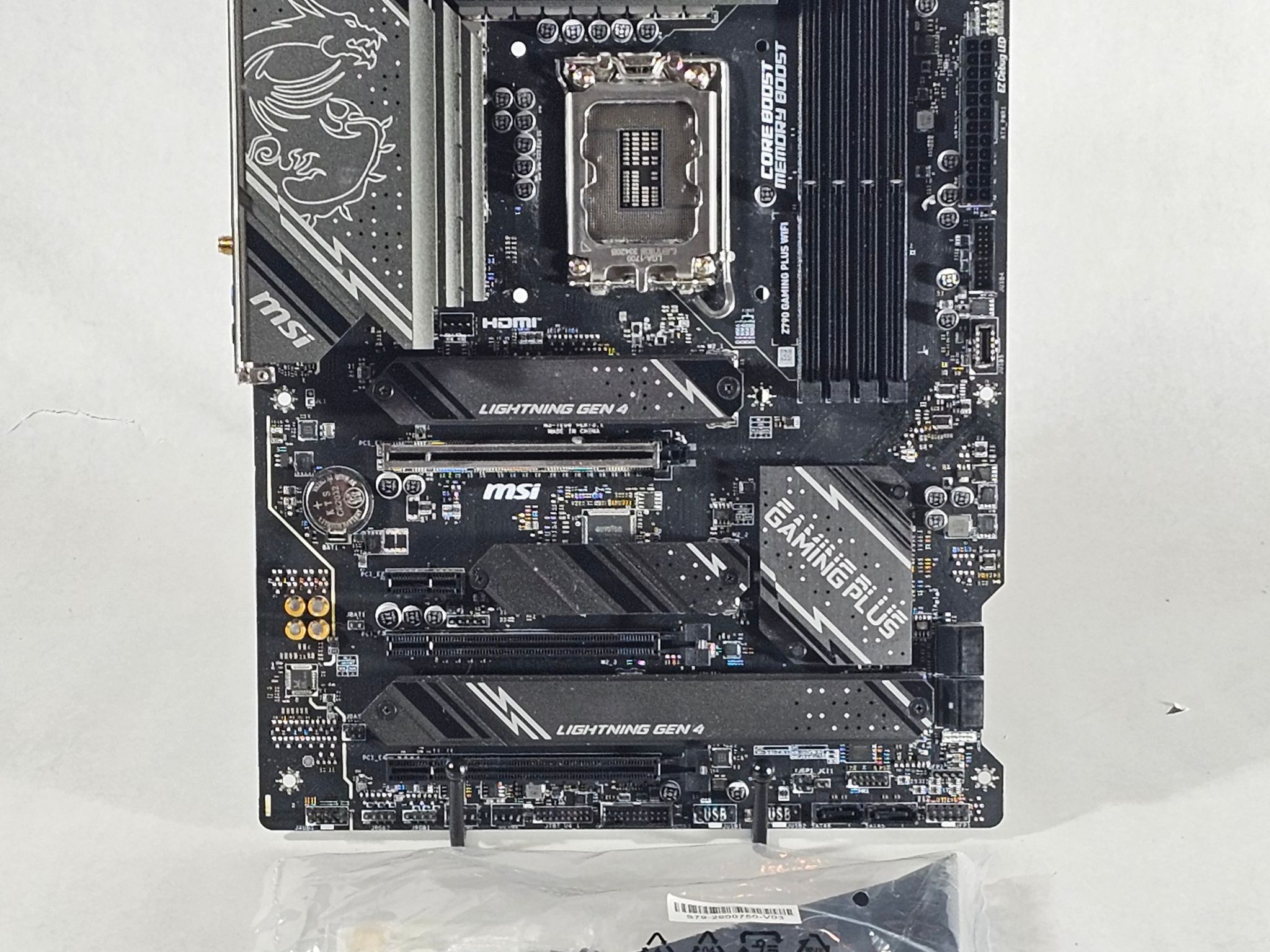 MSI Z790 GAMING PLUS WIFI LGA1700 DDR5 ATX Motherboard