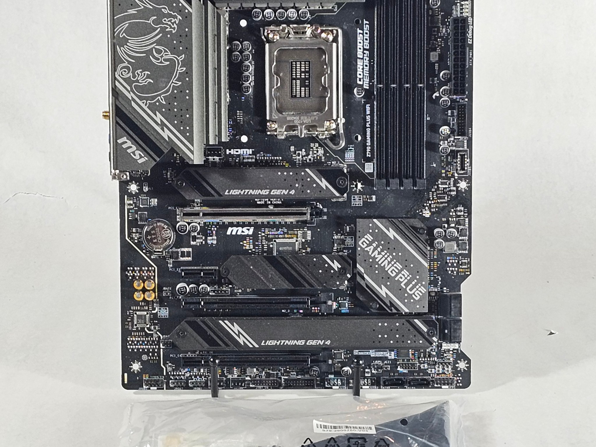 MSI Z790 GAMING PLUS WIFI LGA1700 DDR5 ATX Motherboard