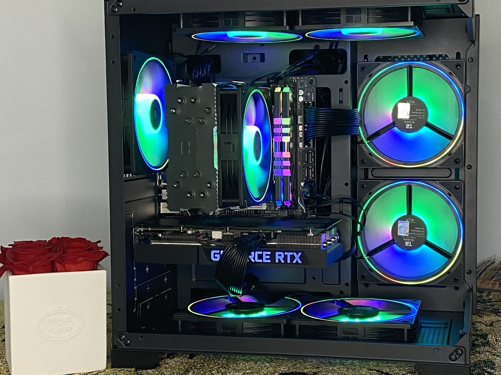 Zirconia III i5 12490f RTX 3060 Ti 32 GB DDR4 1TB NVME High Refresh Gaming, Streaming Editing PC