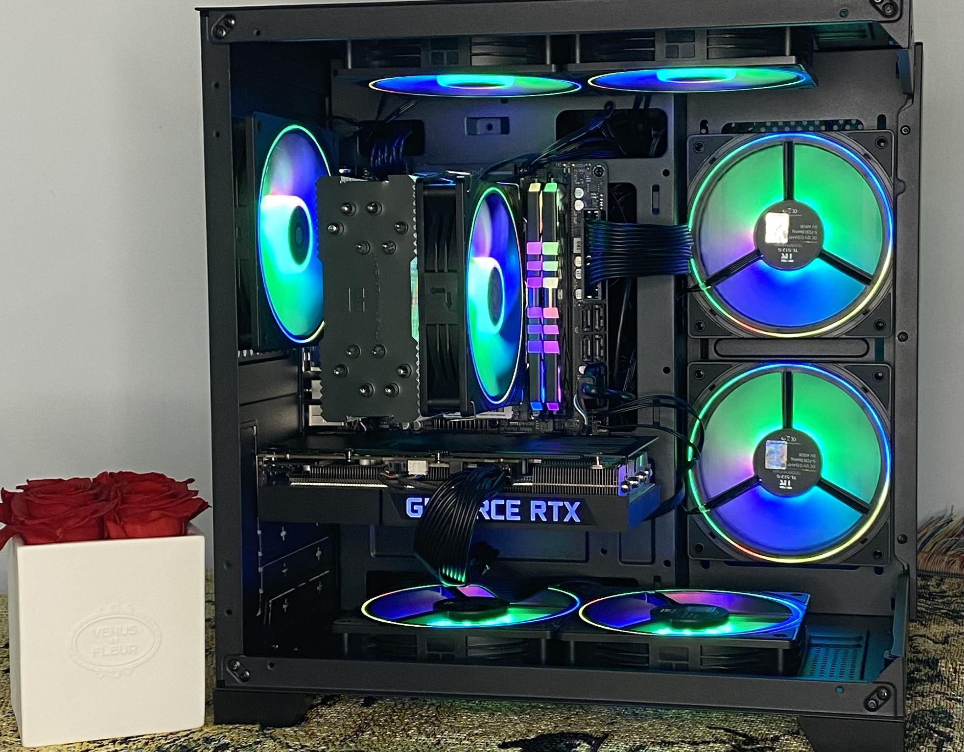 Zirconia III i5 12490f RTX 3060 Ti 32 GB DDR4 1TB NVME High Refresh Gaming, Streaming Editing PC