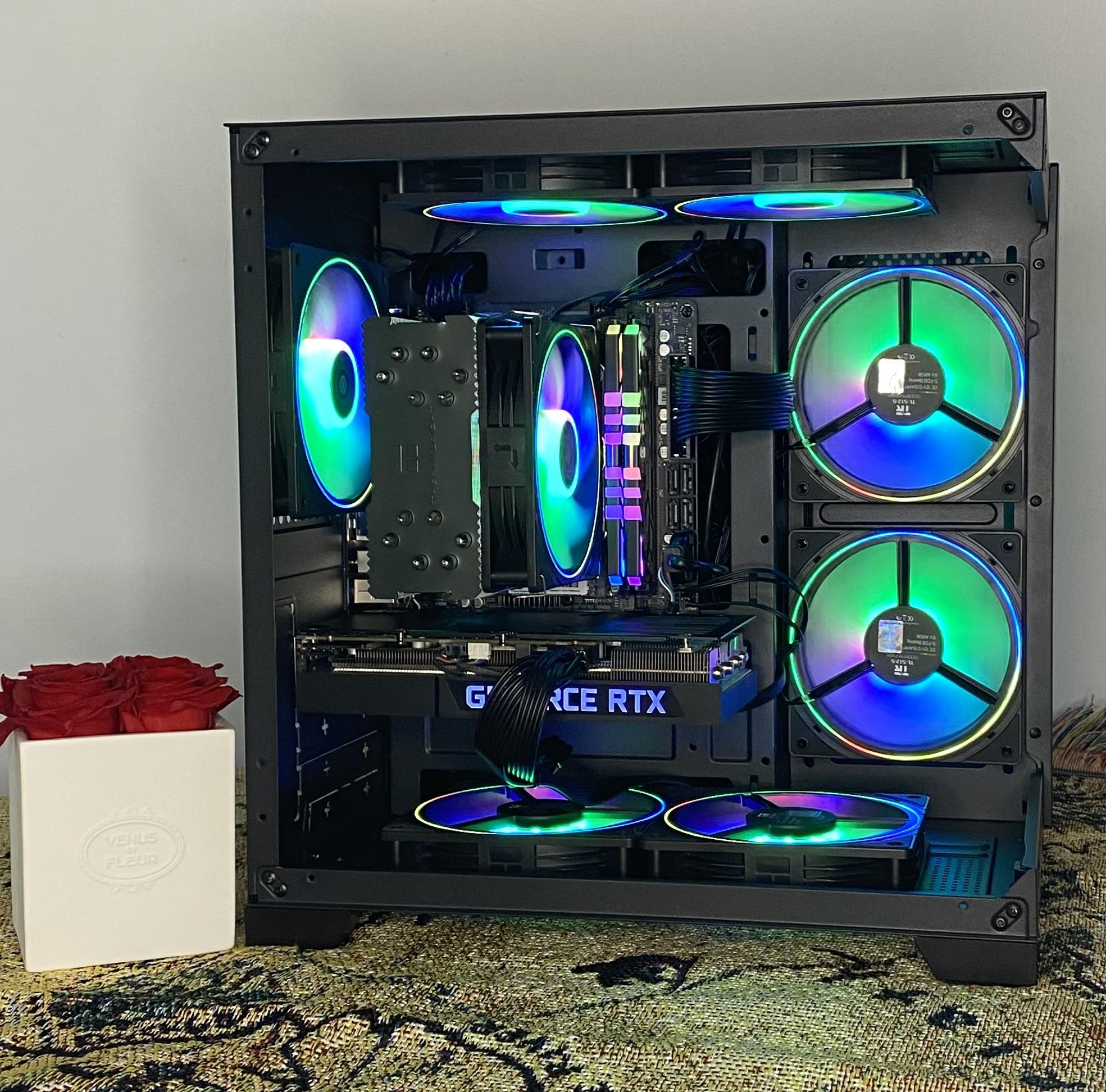 Zirconia III i5 12490f RTX 3060 Ti 32 GB DDR4 1TB NVME High Refresh Gaming, Streaming Editing PC