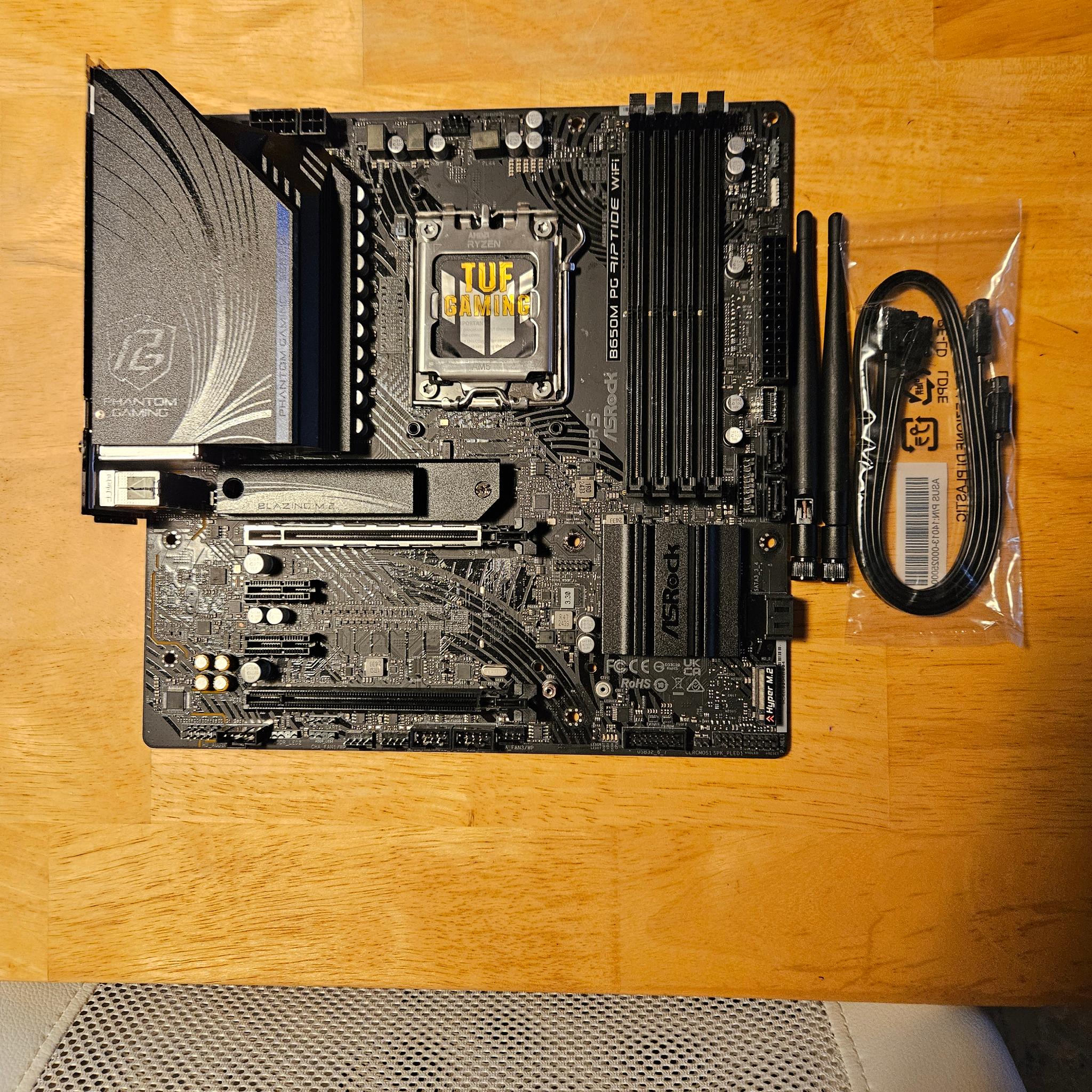 Asrock B650 M Riptide with Wi-Fi Micro-ATX Motherboard
