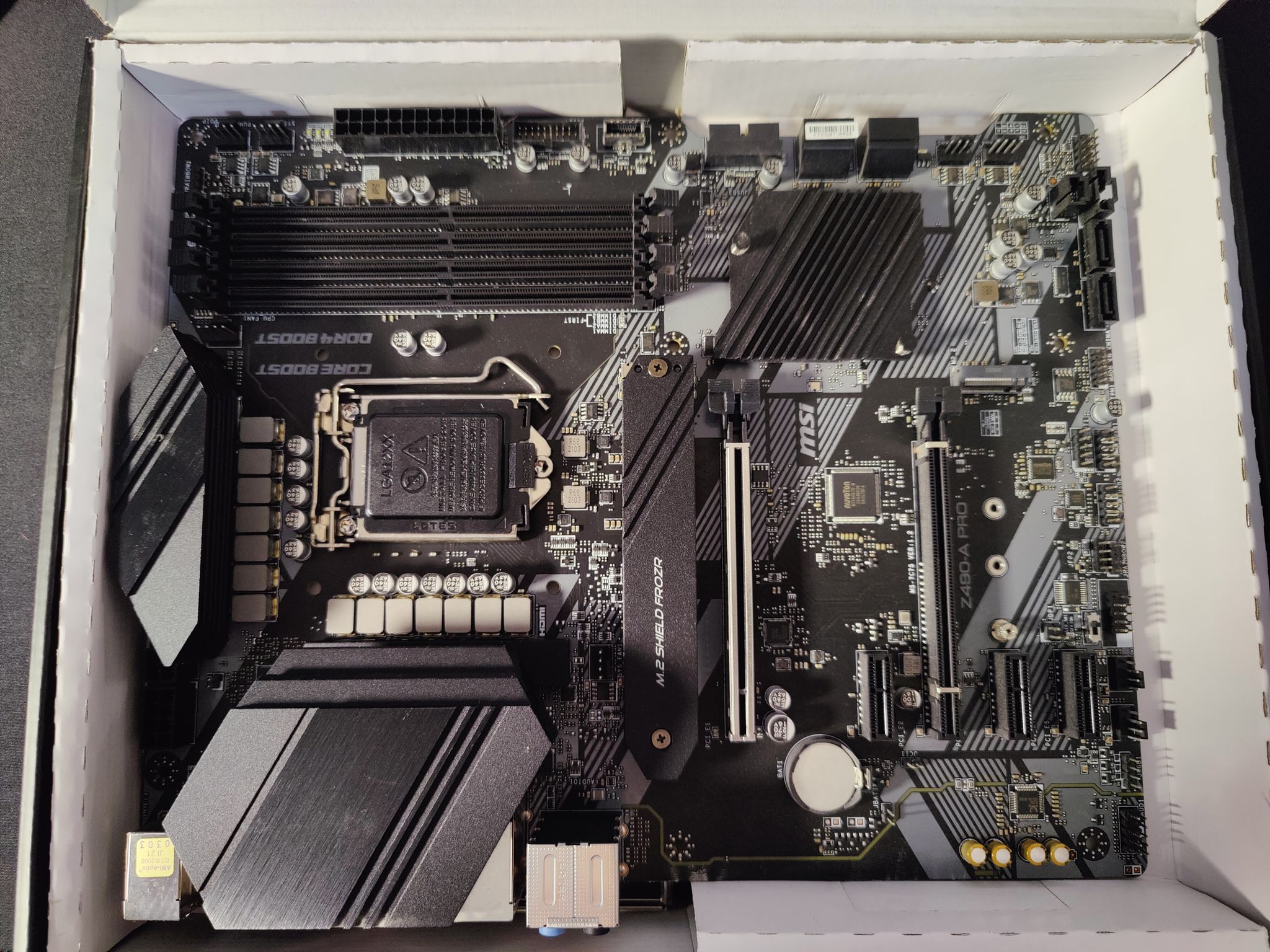 MSI PRO Z490-A MOBO for Sale