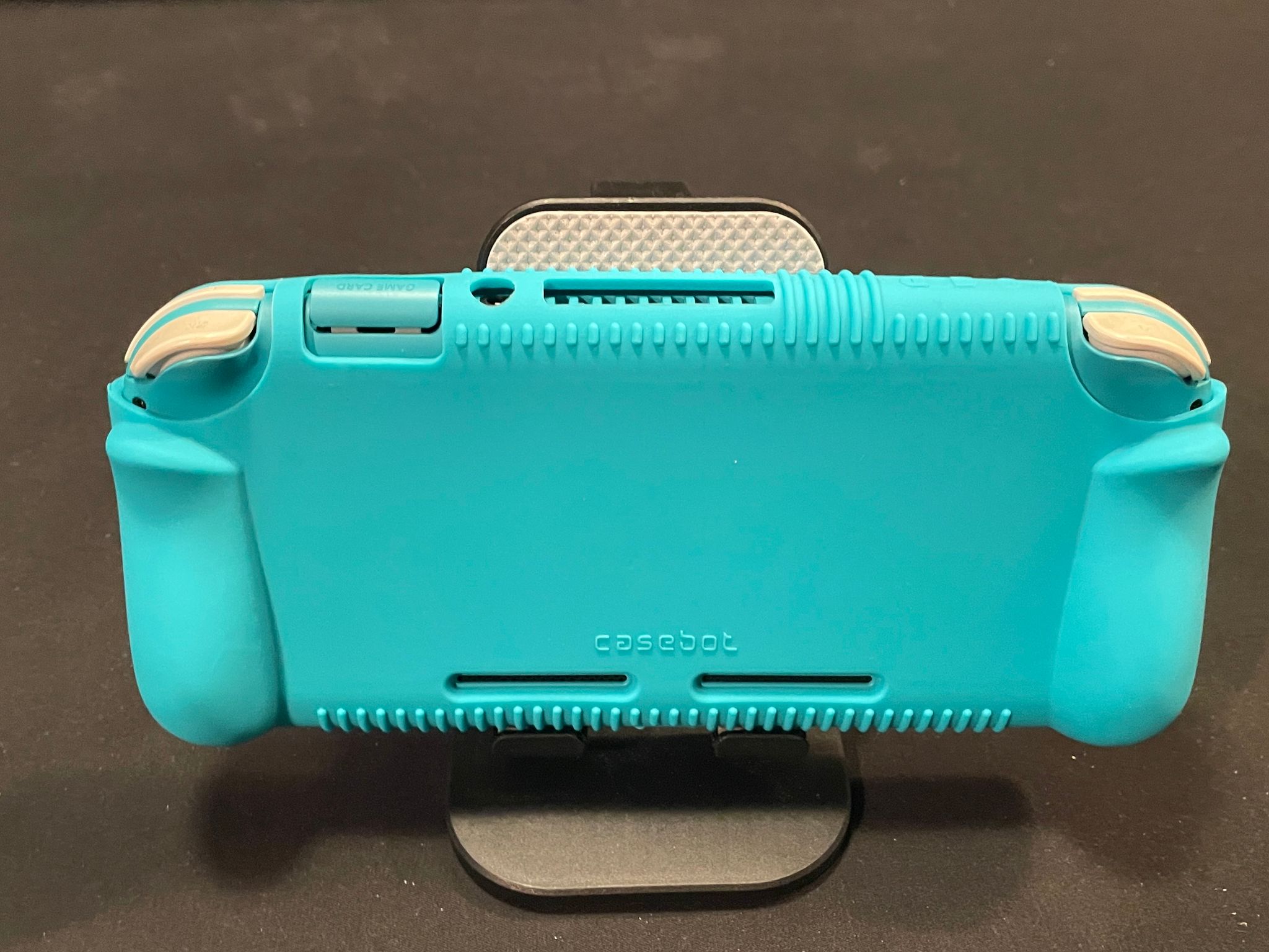 Nintendo Switch Lite Blue With Grip Case And Accessories