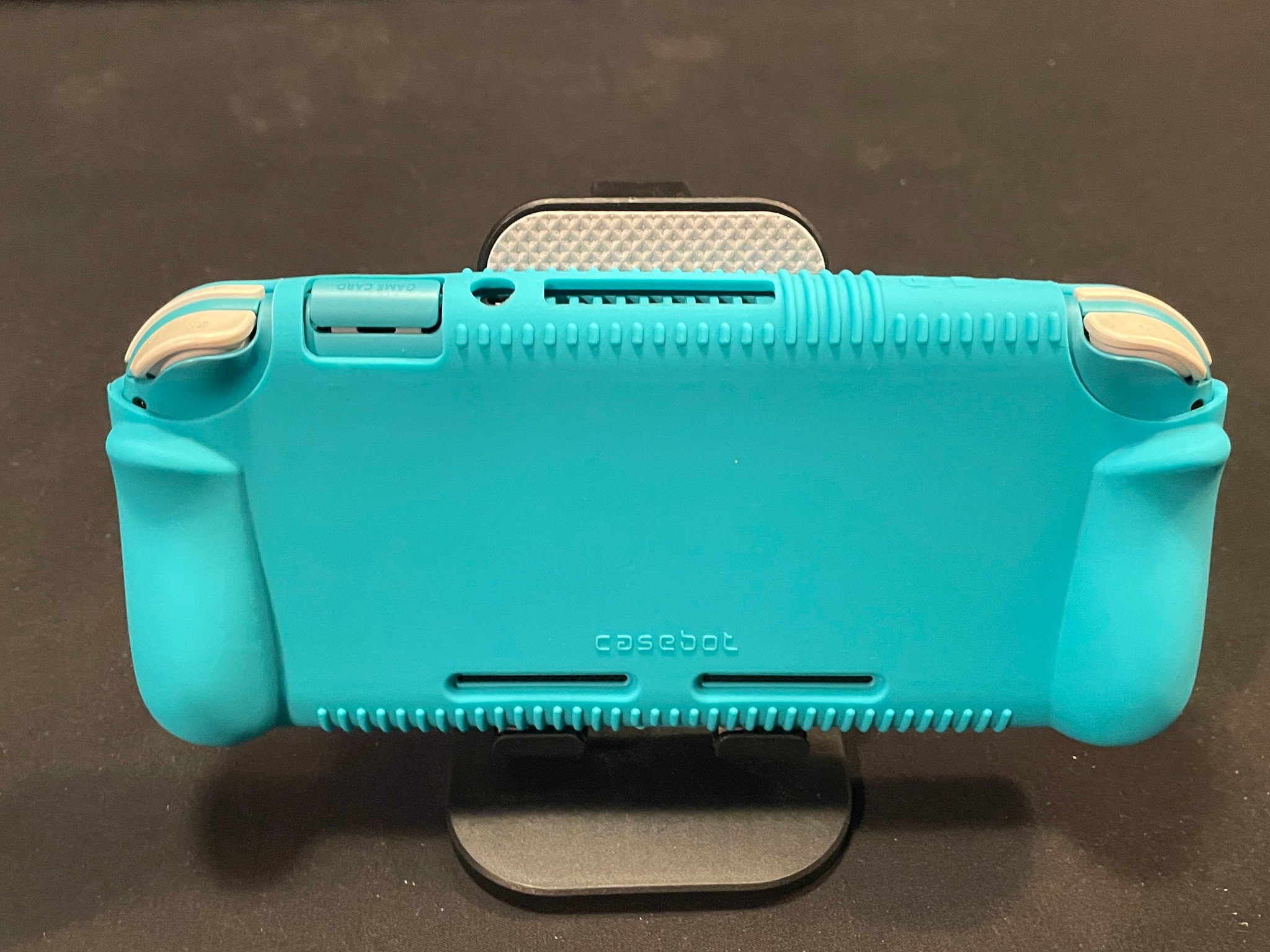 Nintendo Switch Lite Blue With Grip Case And Accessories