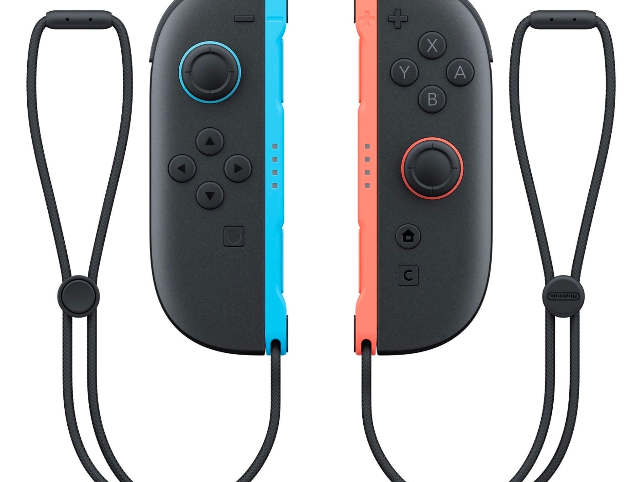Nintendo Switch 2 Joycon Neon Red/Bluetooth NEW