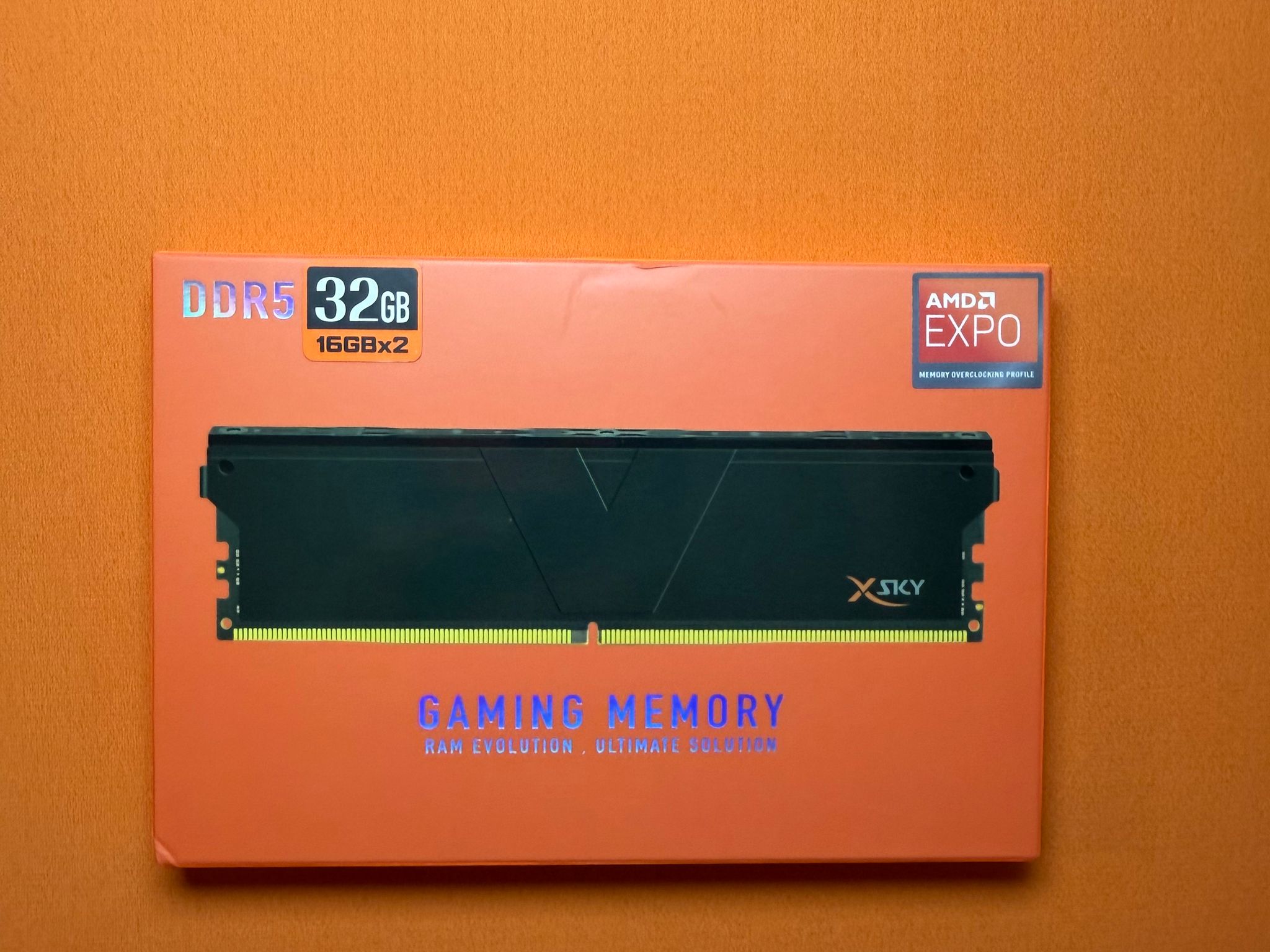 V-COLOR Manta XSky DDR5 32GB RAM (2x16GB) 6000MHz CL26 1.45V SK Hynix IC Gaming Memory