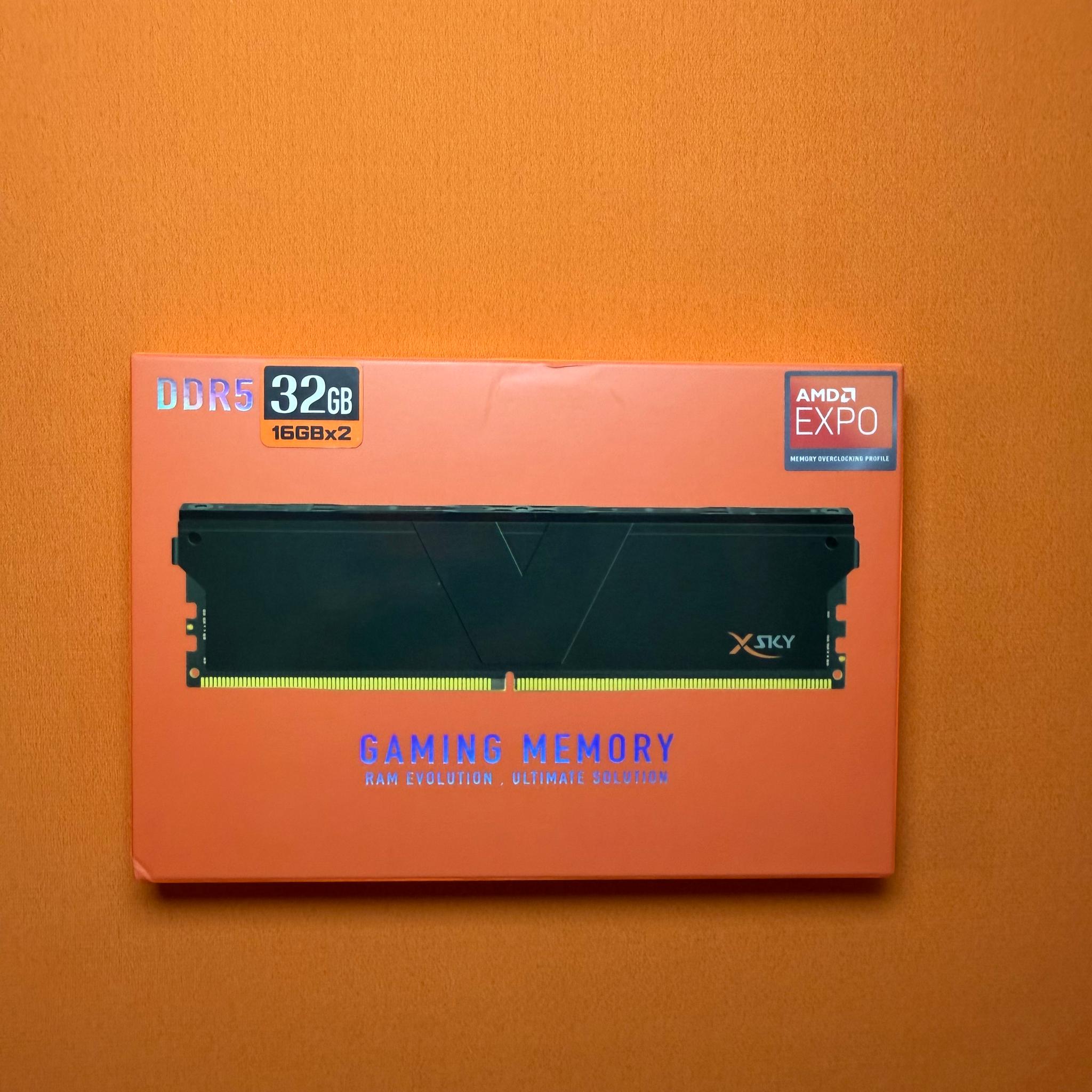 V-COLOR Manta XSky DDR5 32GB RAM (2x16GB) 6000MHz CL26 1.45V SK Hynix IC Gaming Memory