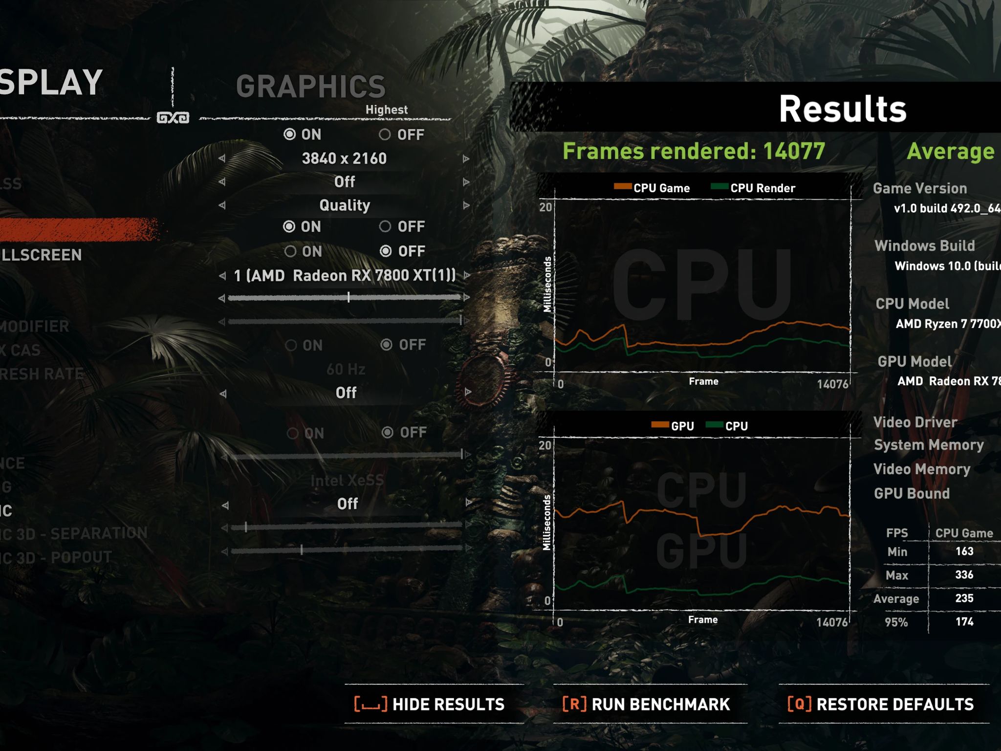 Ryzen 7 7700X | RX 7800 XT |  32 GB DDR5 | 1 TB | 650W